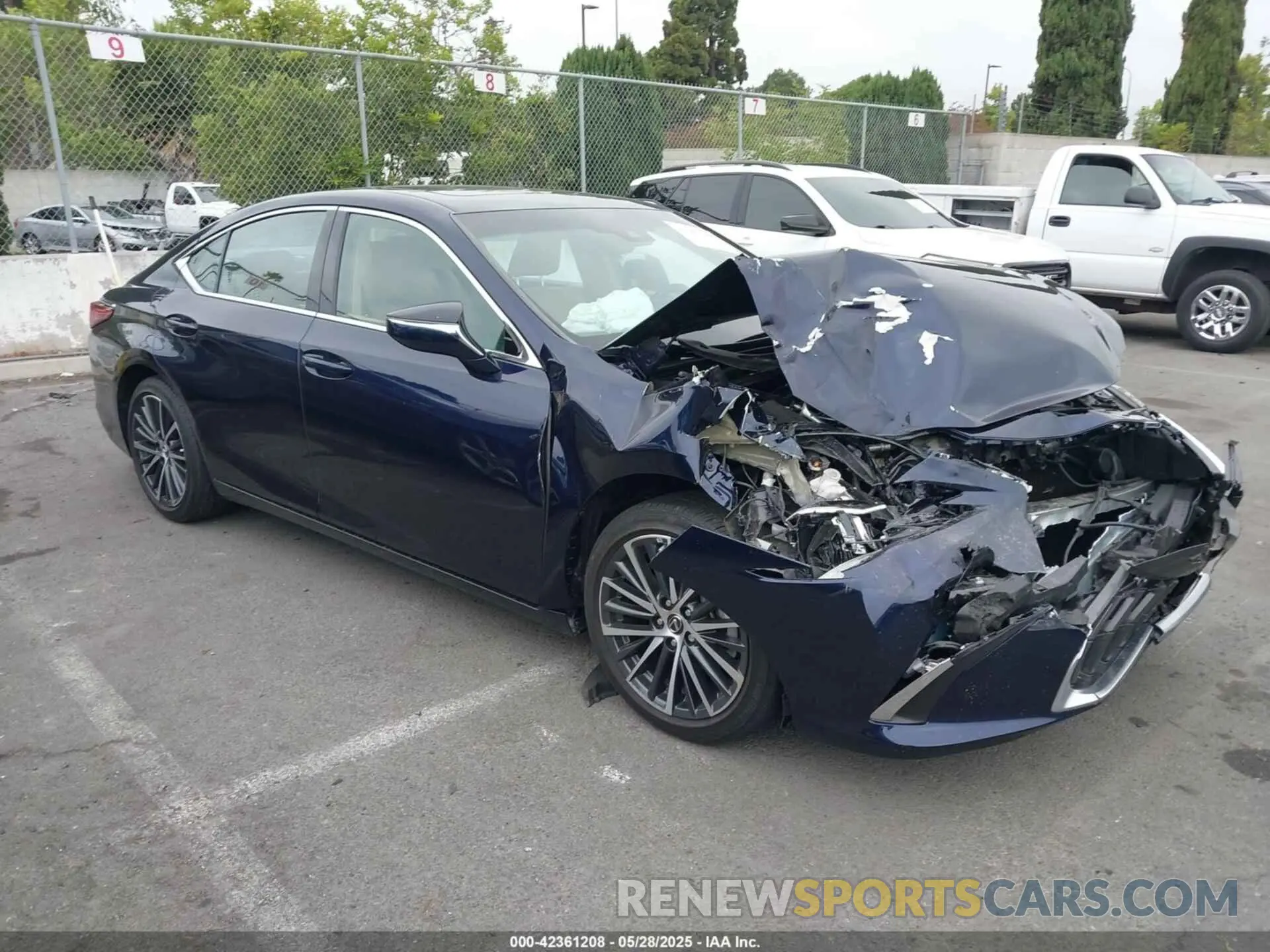 1 fotografías del automóvil dañado 58ADZ1B13NU125937 LEXUS ES 350 2022