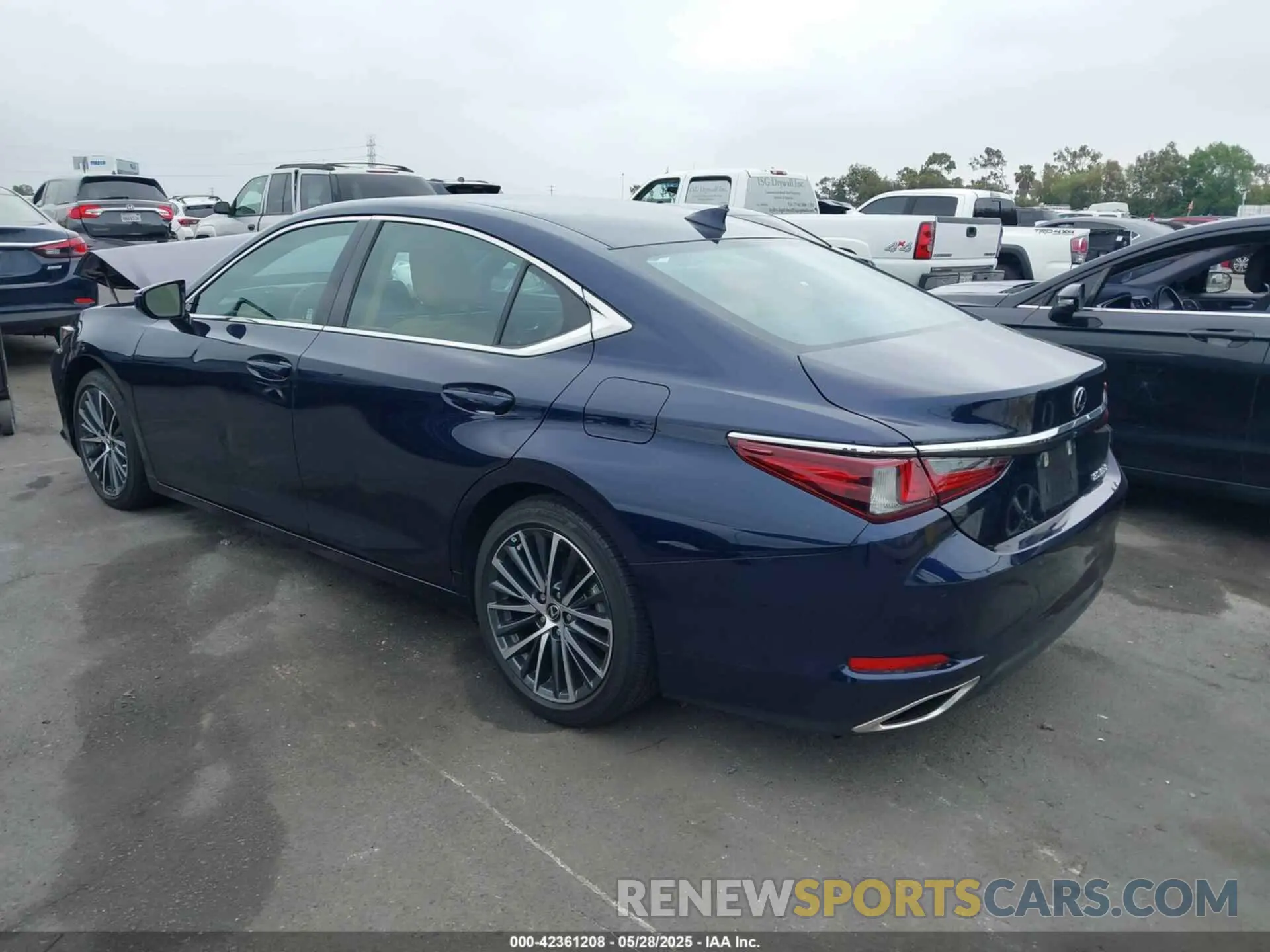 3 fotografías del automóvil dañado 58ADZ1B13NU125937 LEXUS ES 350 2022