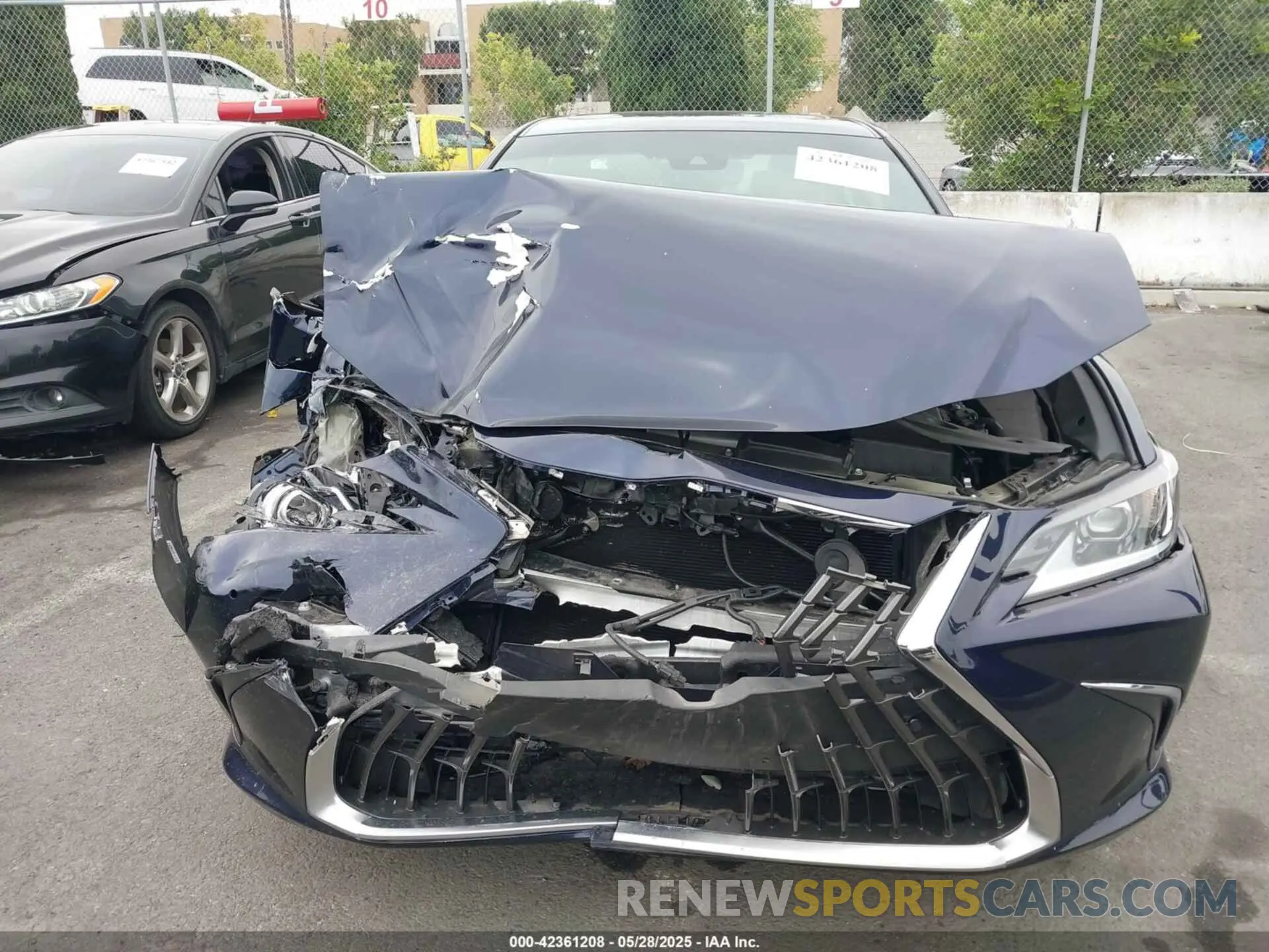 6 fotografías del automóvil dañado 58ADZ1B13NU125937 LEXUS ES 350 2022