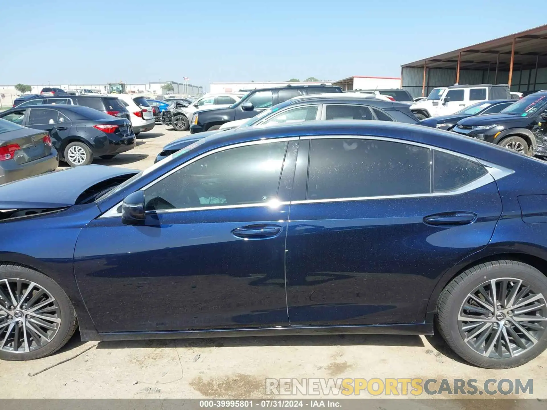 13 fotografías del automóvil dañado 58ADZ1B13NU135139 LEXUS ES 350 2022