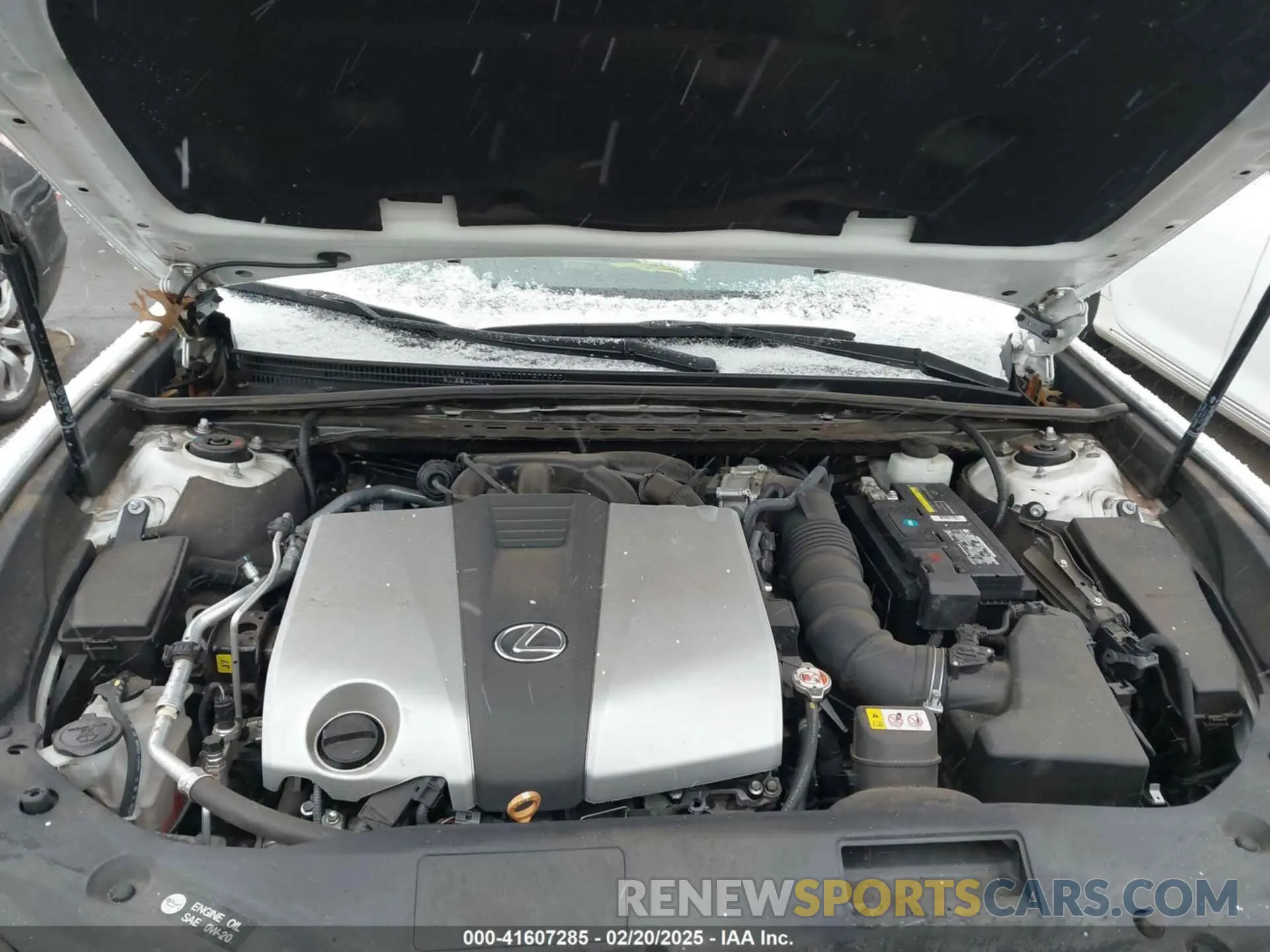 10 fotografías del automóvil dañado 58ADZ1B14NU122691 LEXUS ES 350 2022