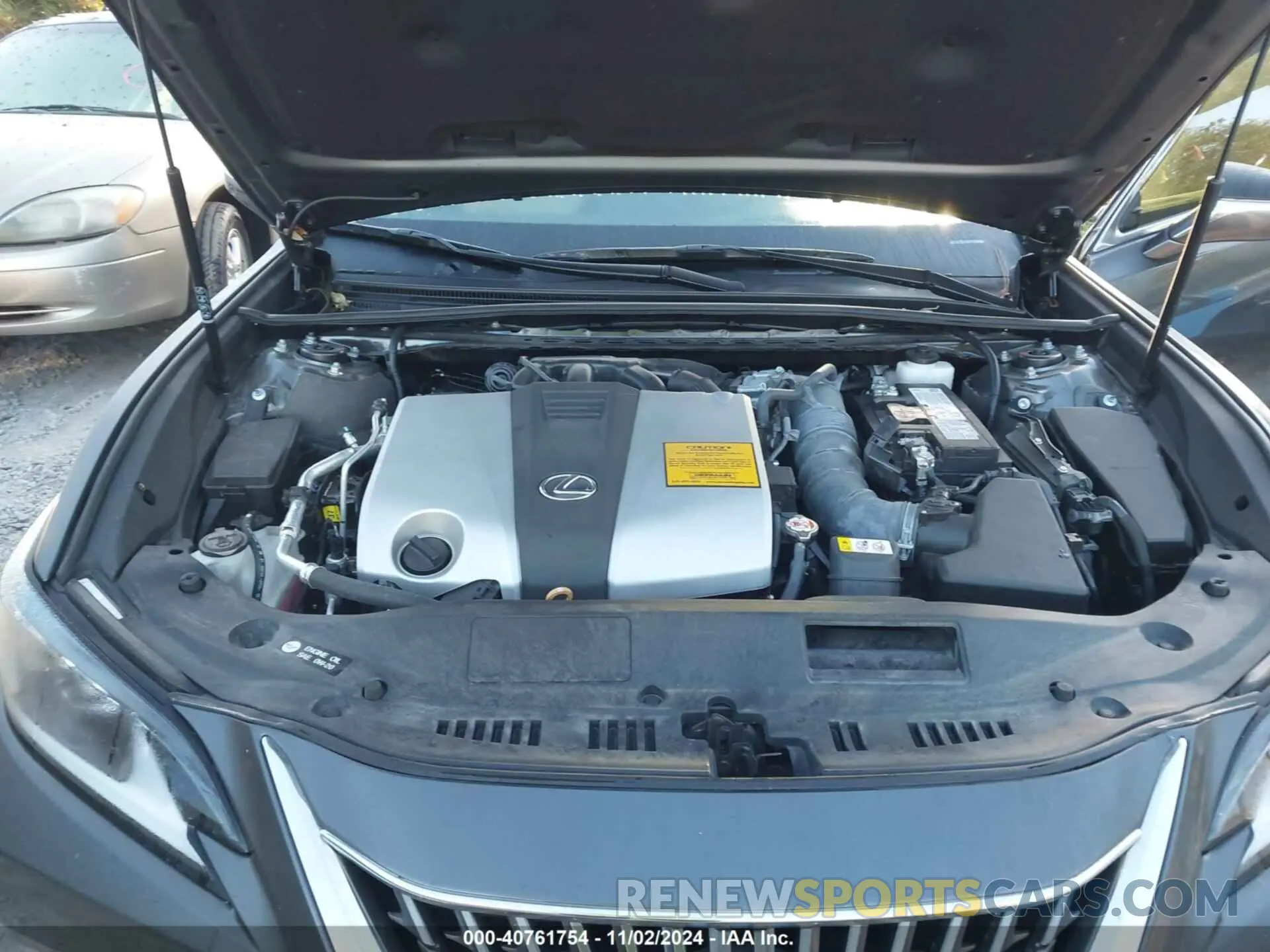 10 fotografías del automóvil dañado 58ADZ1B16NU120182 LEXUS ES 350 2022