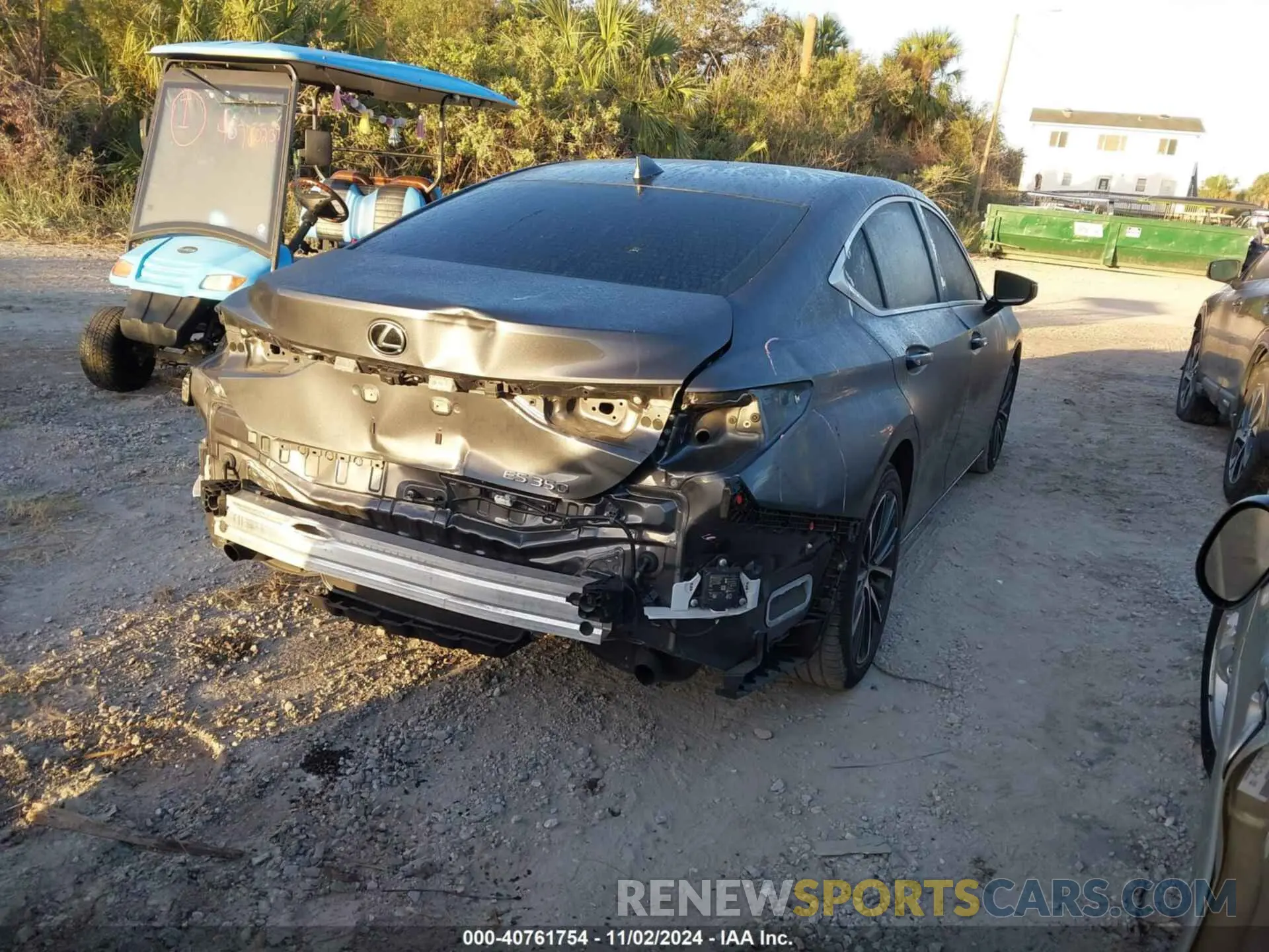 4 fotografías del automóvil dañado 58ADZ1B16NU120182 LEXUS ES 350 2022