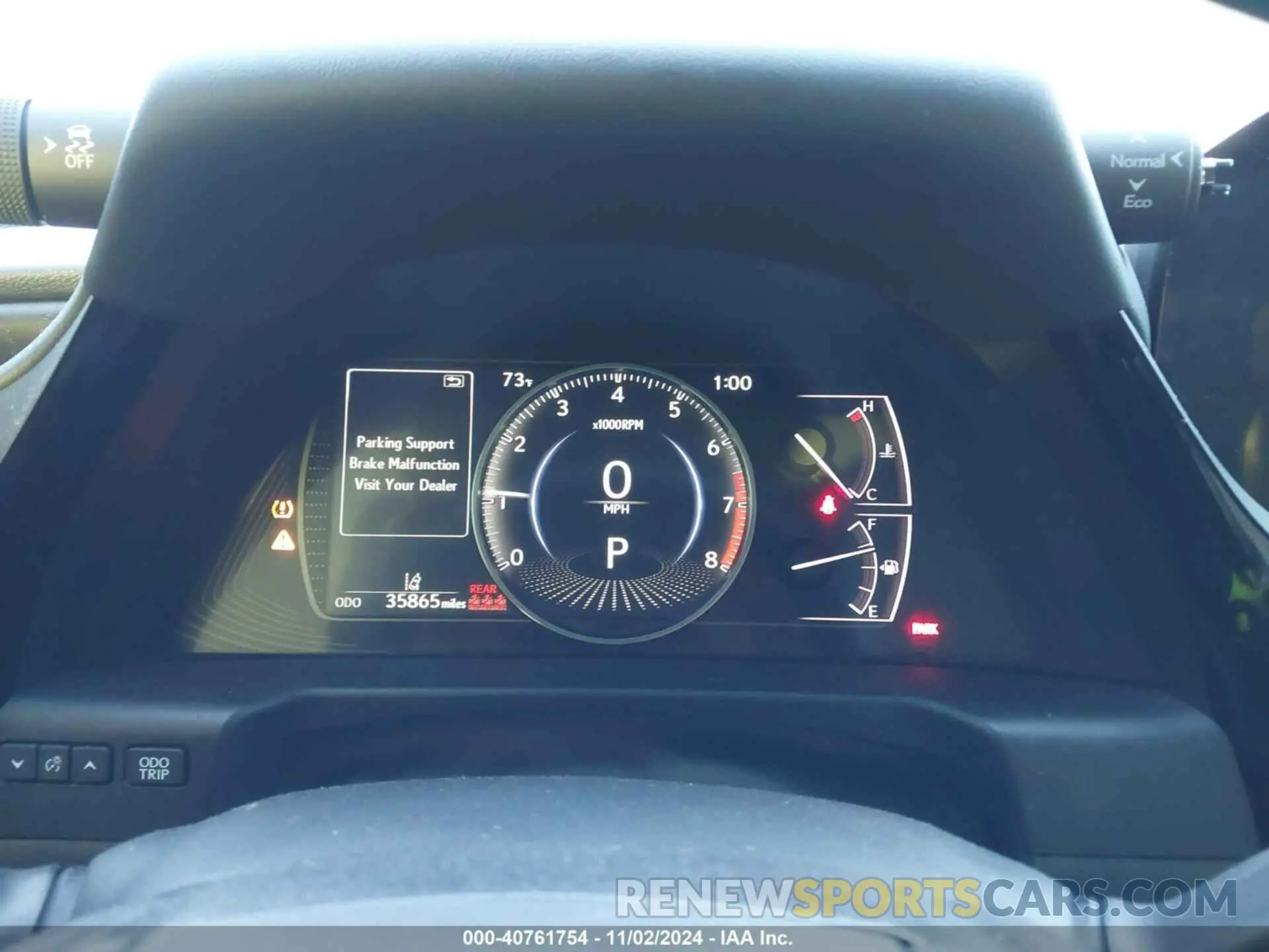 7 fotografías del automóvil dañado 58ADZ1B16NU120182 LEXUS ES 350 2022