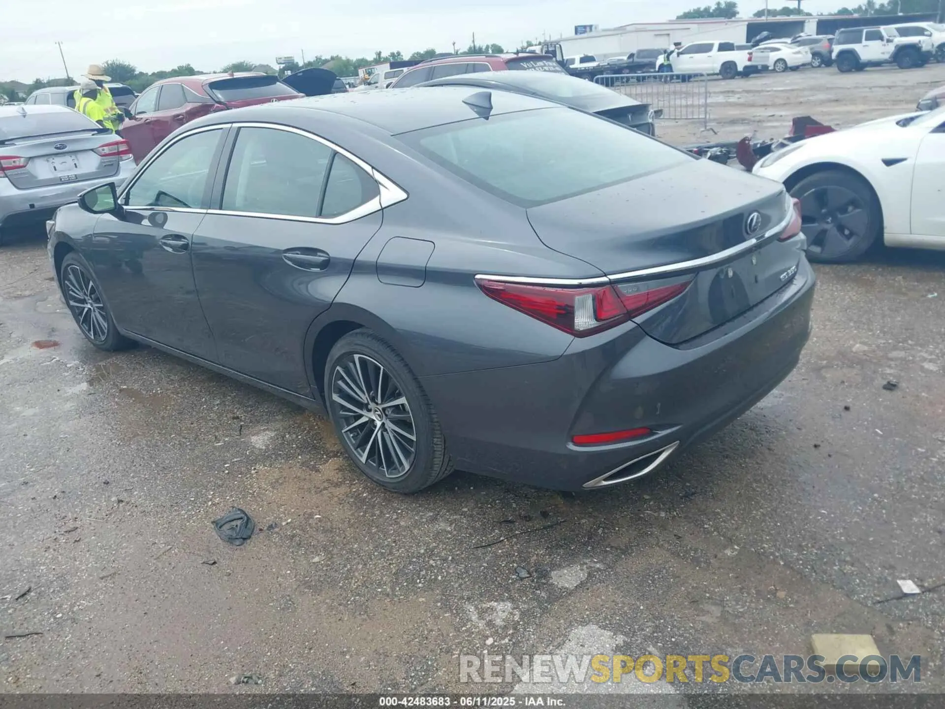3 fotografías del automóvil dañado 58ADZ1B16NU125009 LEXUS ES 350 2022