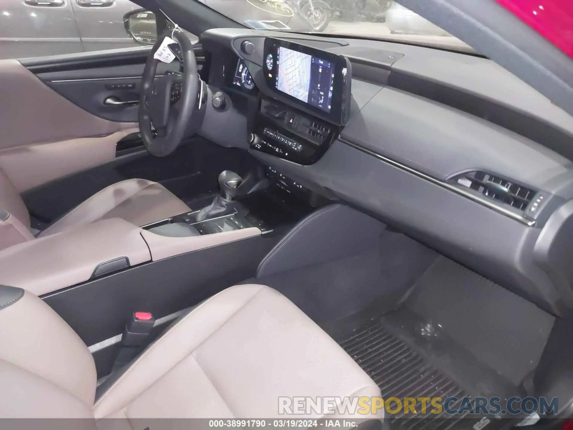 5 fotografías del automóvil dañado 58ADZ1B17NU113127 LEXUS ES 350 2022
