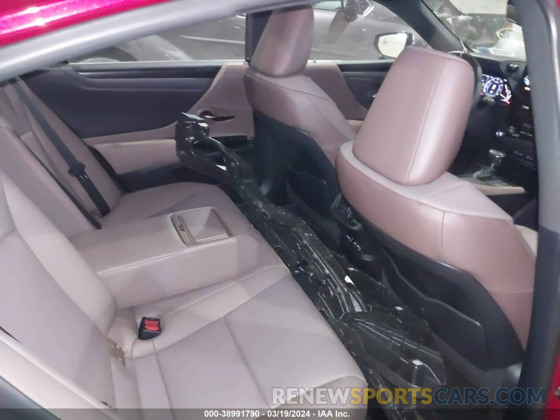 8 fotografías del automóvil dañado 58ADZ1B17NU113127 LEXUS ES 350 2022