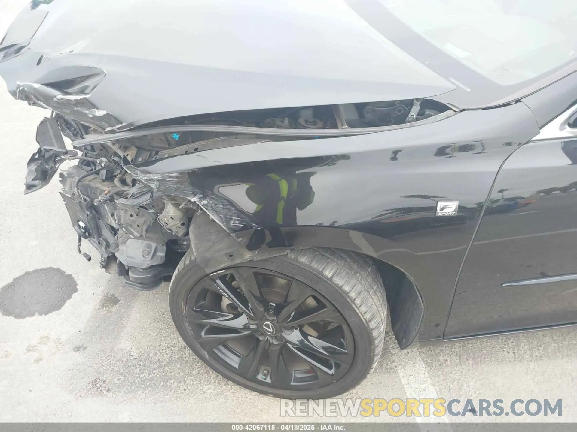 18 fotografías del automóvil dañado 58AGZ1B13NU113140 LEXUS ES 350 2022