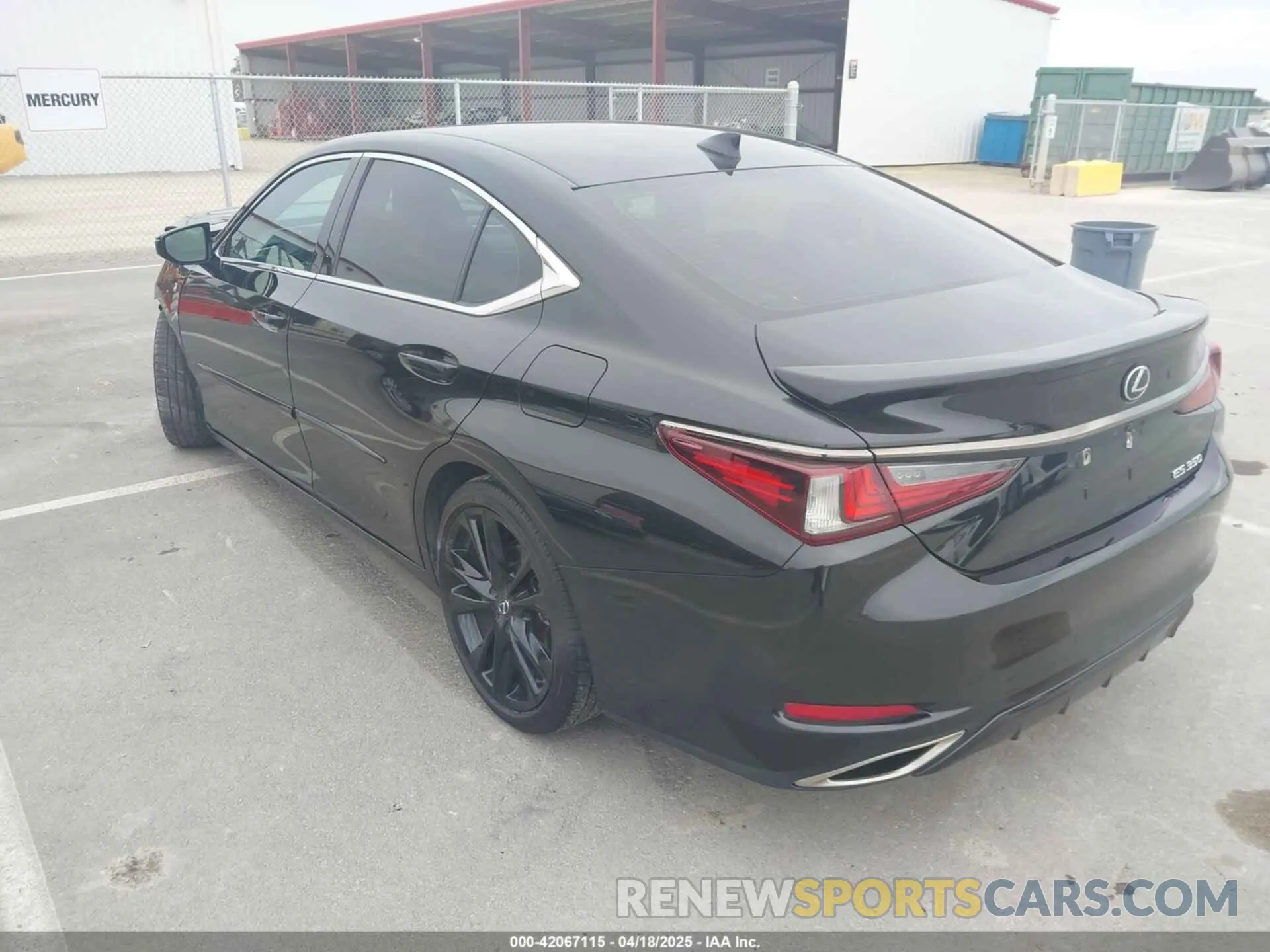 3 fotografías del automóvil dañado 58AGZ1B13NU113140 LEXUS ES 350 2022
