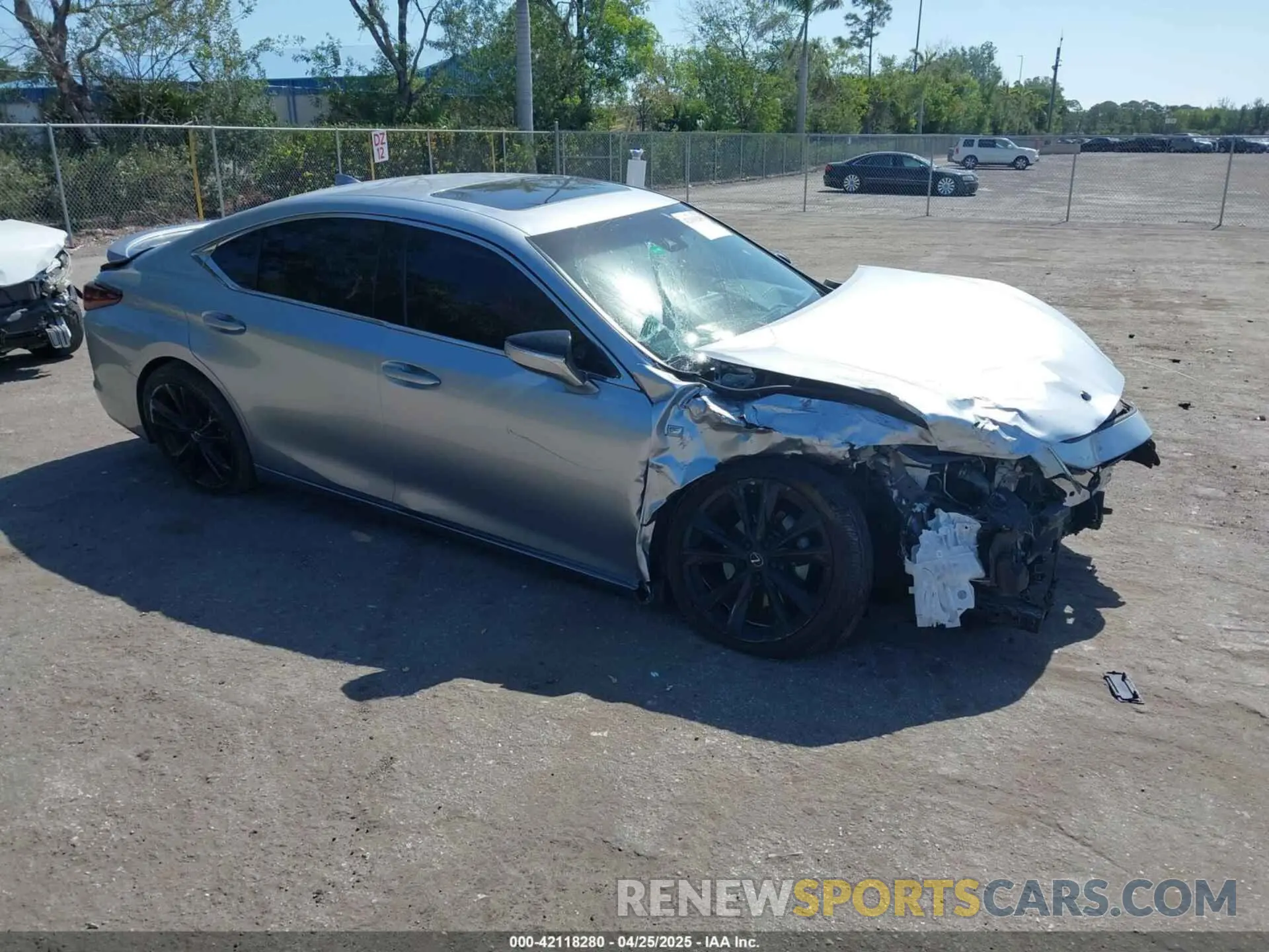 1 fotografías del automóvil dañado 58AGZ1B1XNU126970 LEXUS ES 350 2022