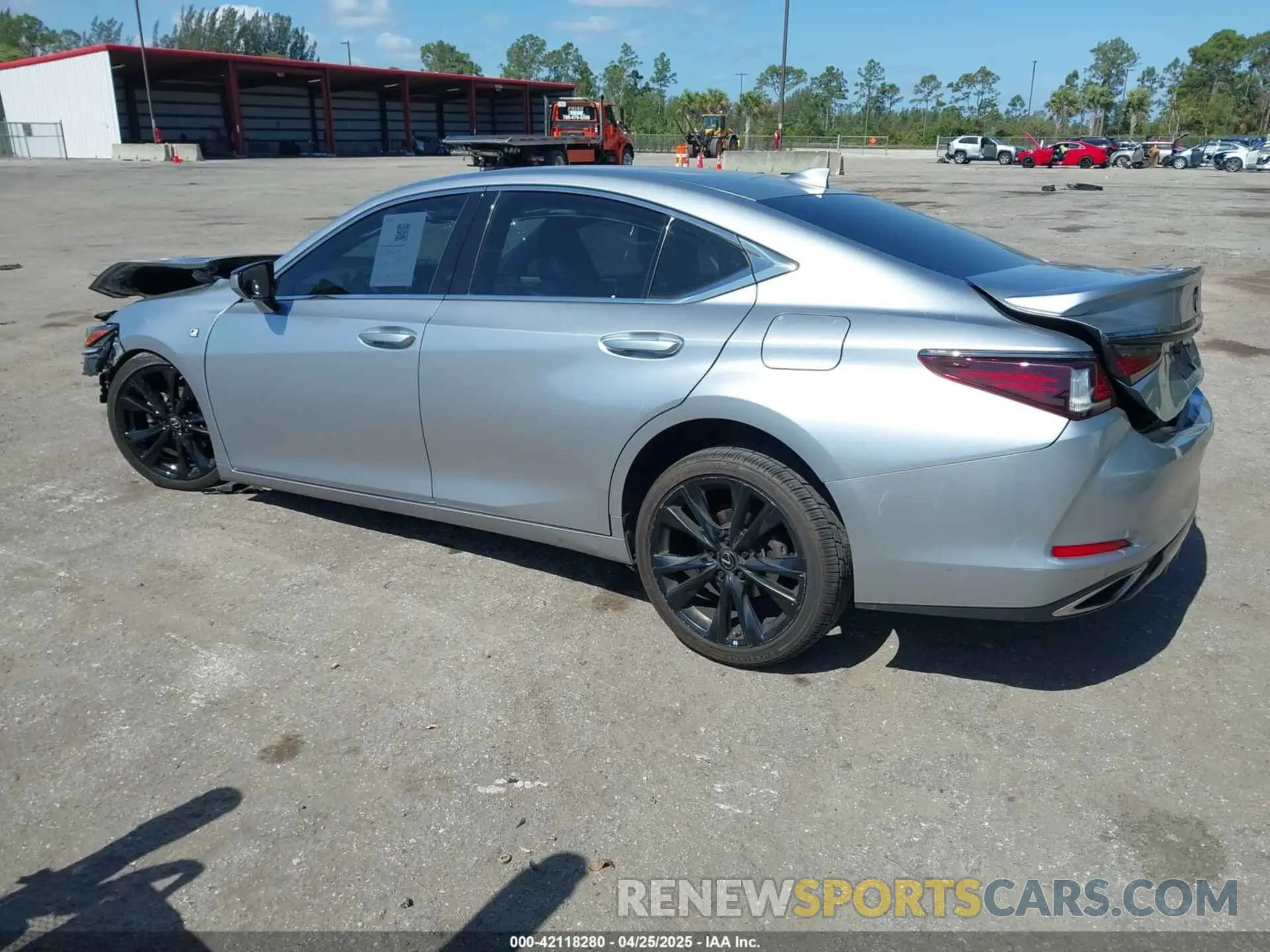 3 fotografías del automóvil dañado 58AGZ1B1XNU126970 LEXUS ES 350 2022