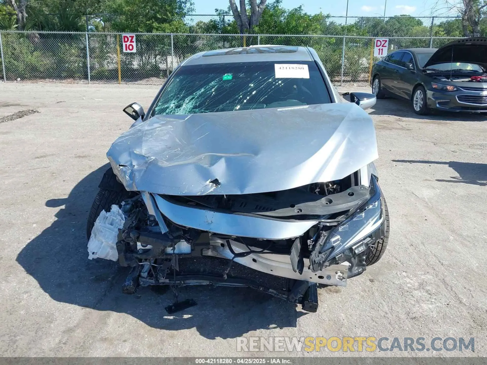 6 fotografías del automóvil dañado 58AGZ1B1XNU126970 LEXUS ES 350 2022