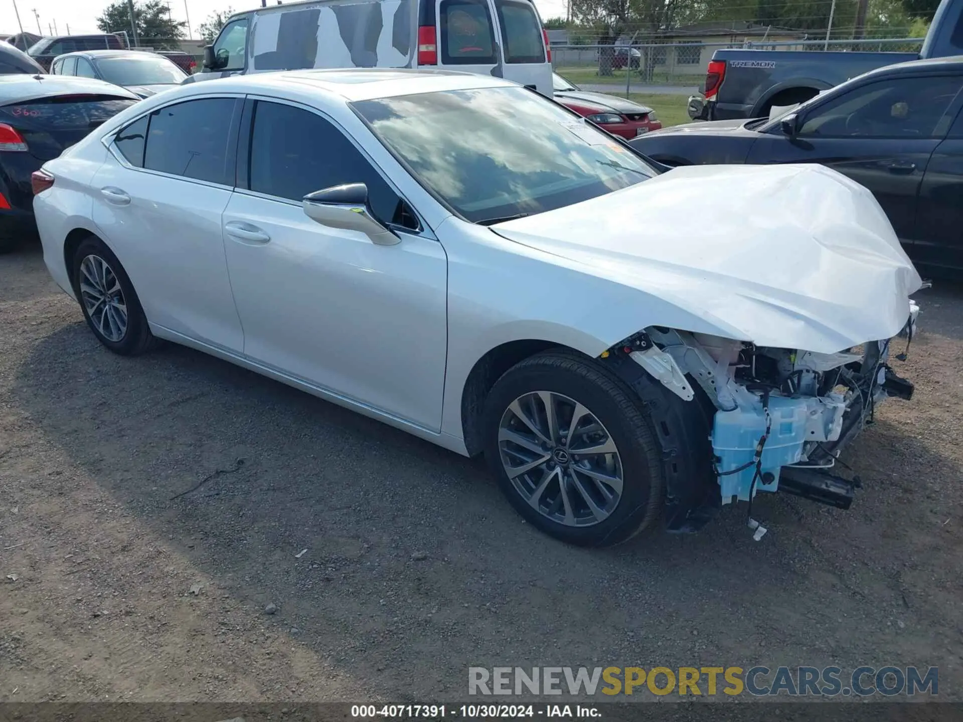 1 fotografías del automóvil dañado 58ACZ1B17PU149253 LEXUS ES 350 2023