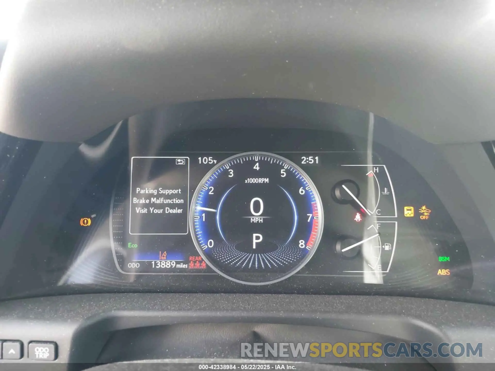 7 fotografías del automóvil dañado 58ADZ1B12PU159032 LEXUS ES 350 2023