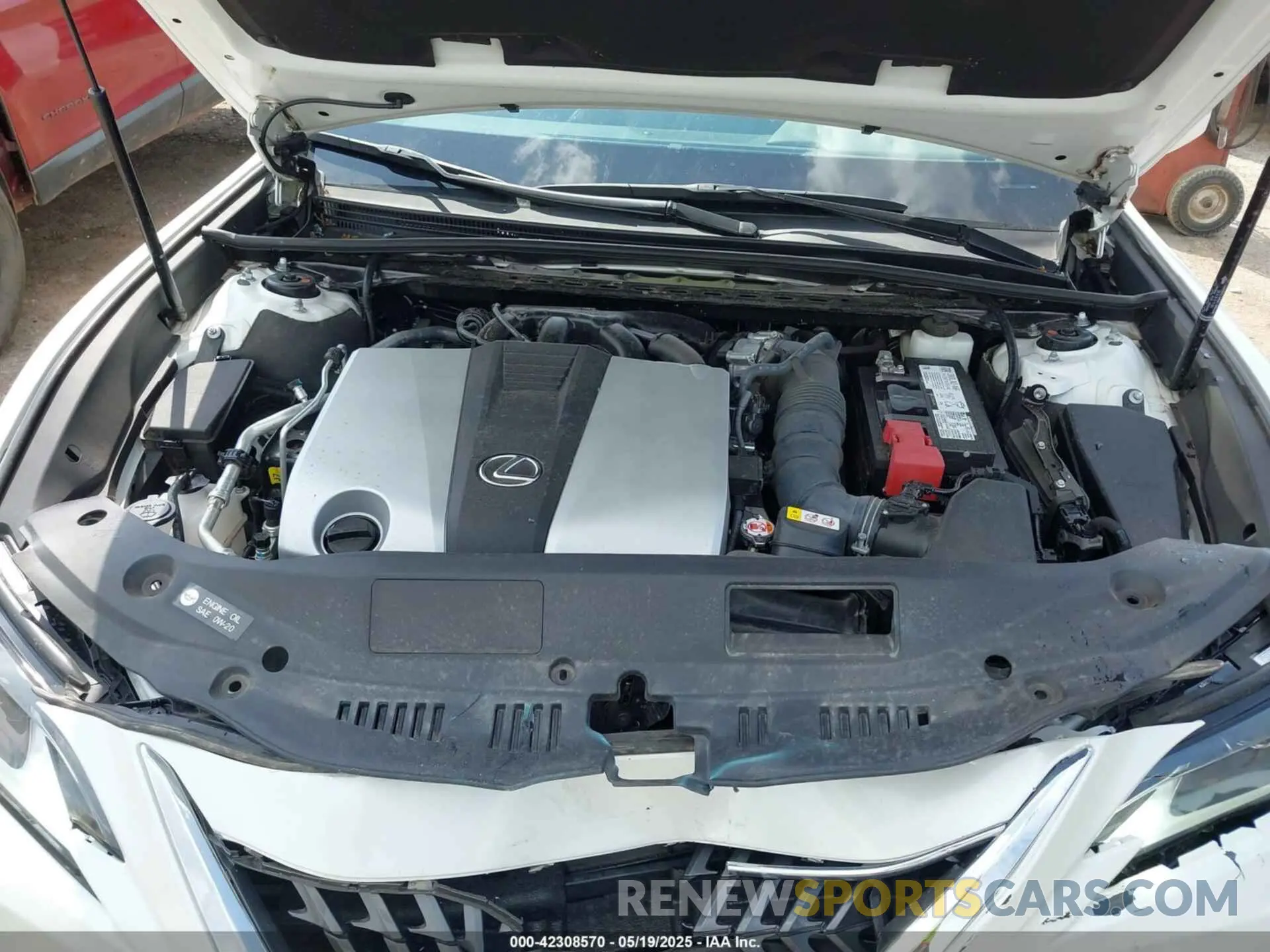 10 fotografías del automóvil dañado 58ADZ1B15PU151586 LEXUS ES 350 2023