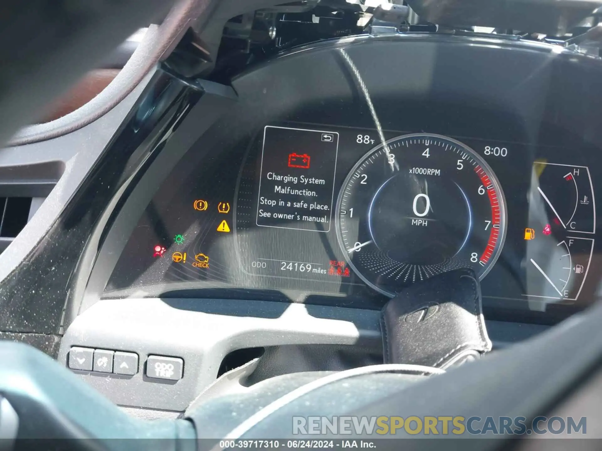 7 fotografías del automóvil dañado 58ADZ1B16PU155761 LEXUS ES 350 2023