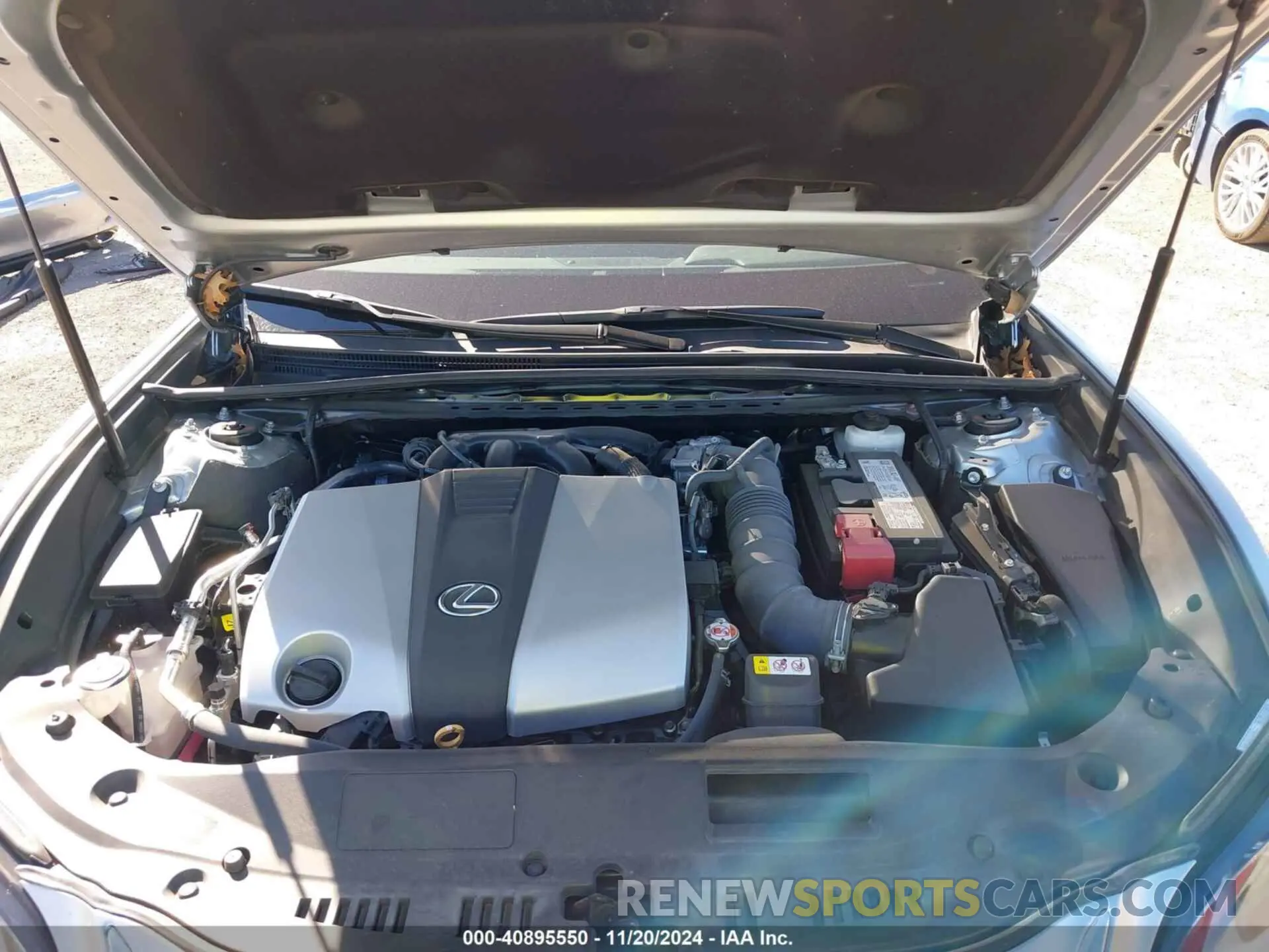 10 fotografías del automóvil dañado 58ADZ1B19PU155852 LEXUS ES 350 2023