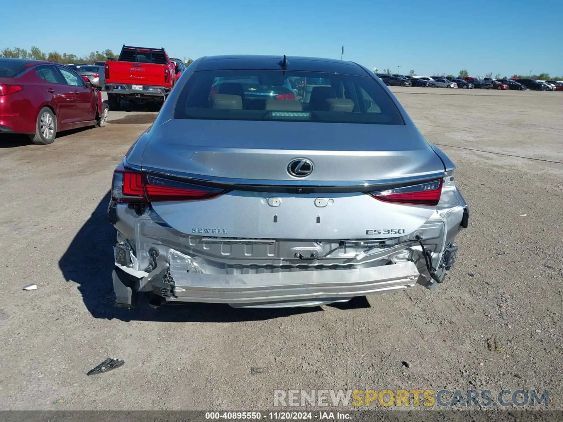 6 fotografías del automóvil dañado 58ADZ1B19PU155852 LEXUS ES 350 2023