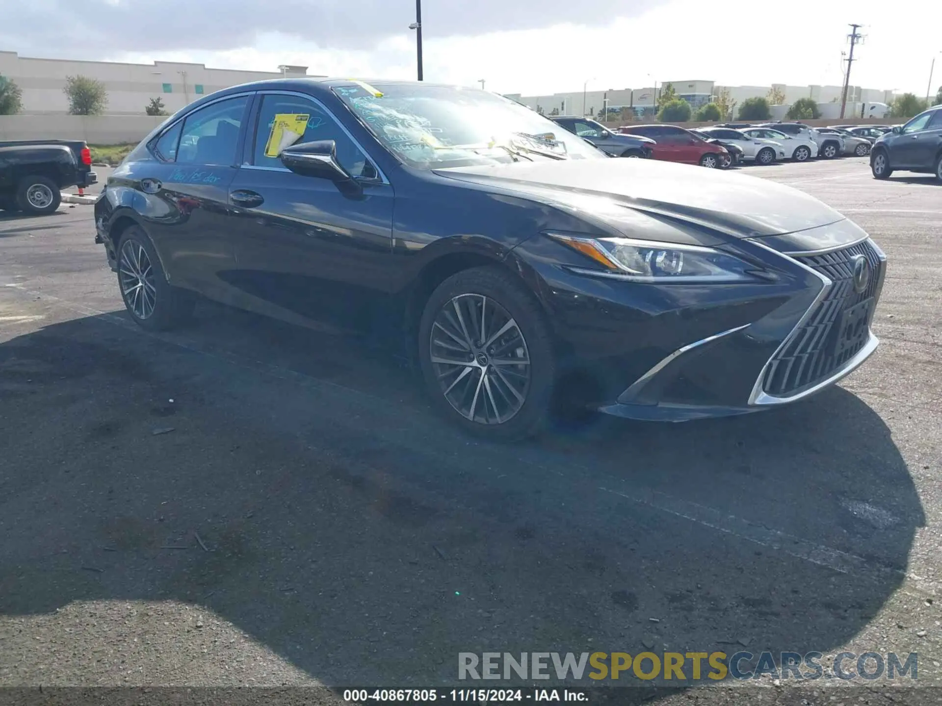 1 fotografías del automóvil dañado 58AEZ1B12PU146270 LEXUS ES 350 2023