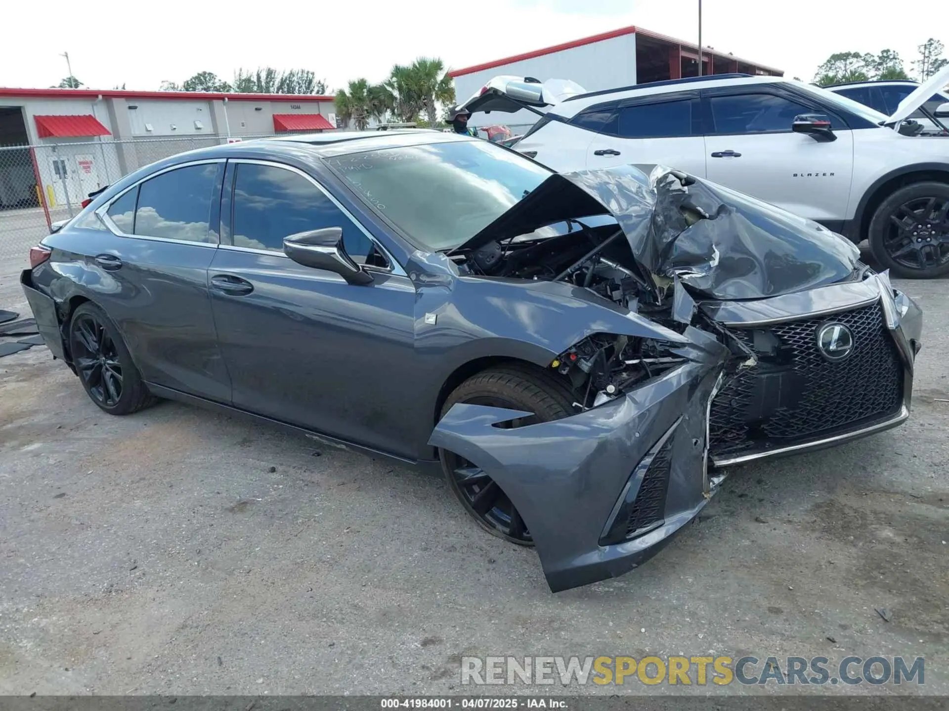 1 fotografías del automóvil dañado 58AJZ1B13PU151850 LEXUS ES 350 2023