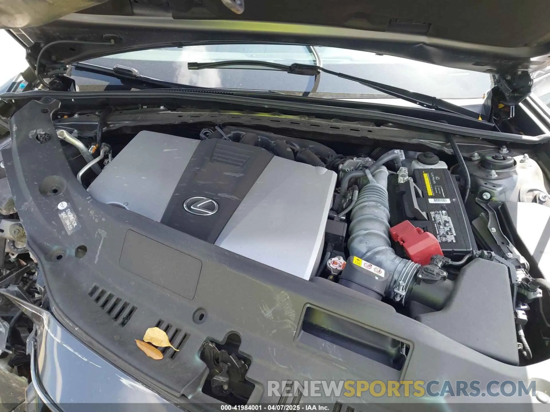 10 fotografías del automóvil dañado 58AJZ1B13PU151850 LEXUS ES 350 2023