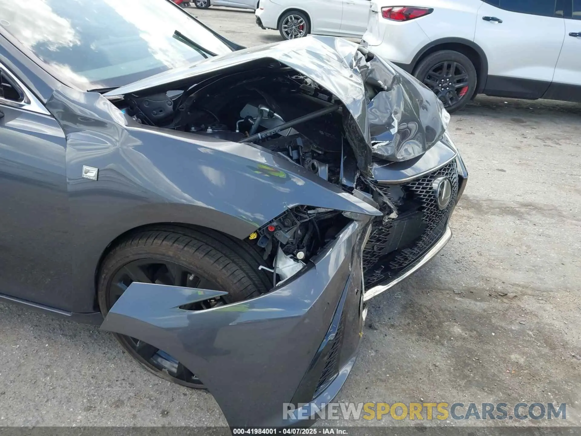 6 fotografías del automóvil dañado 58AJZ1B13PU151850 LEXUS ES 350 2023