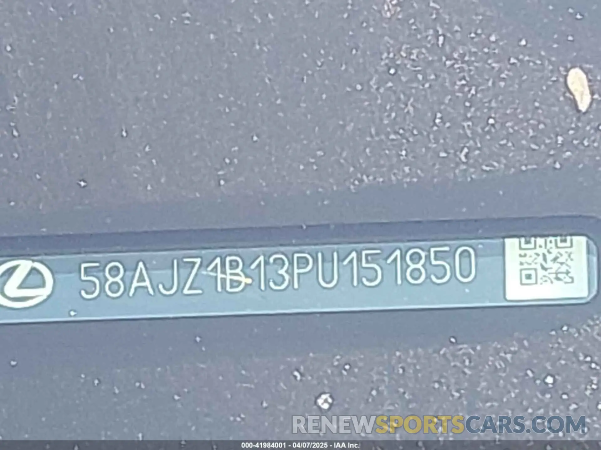 9 fotografías del automóvil dañado 58AJZ1B13PU151850 LEXUS ES 350 2023
