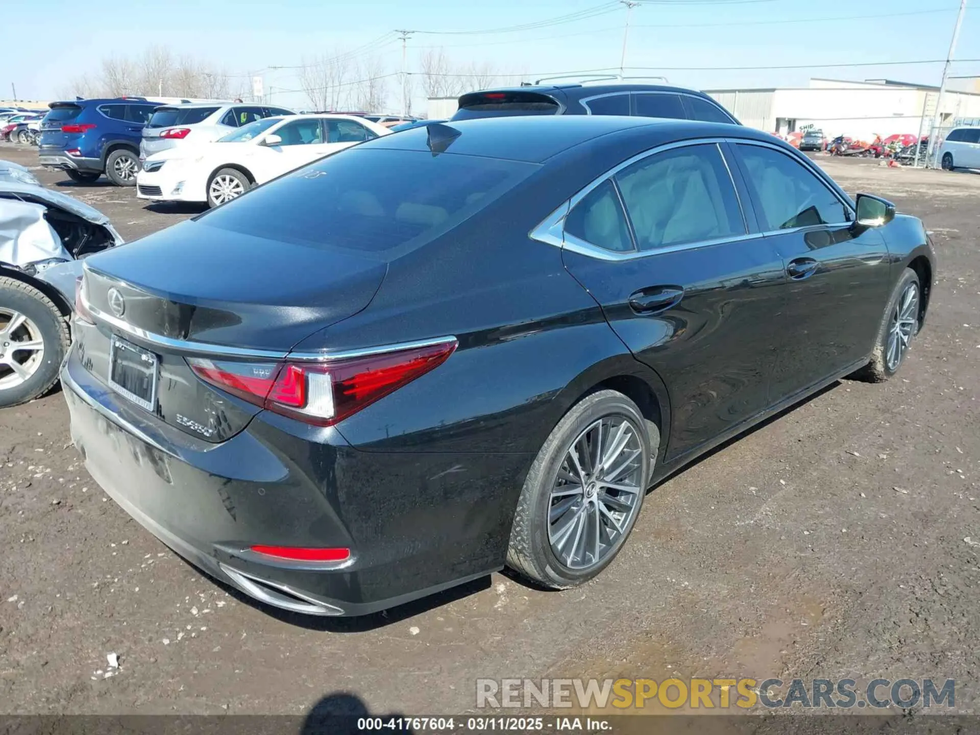 4 fotografías del automóvil dañado 58ADZ1B11RU182353 LEXUS ES 350 2024