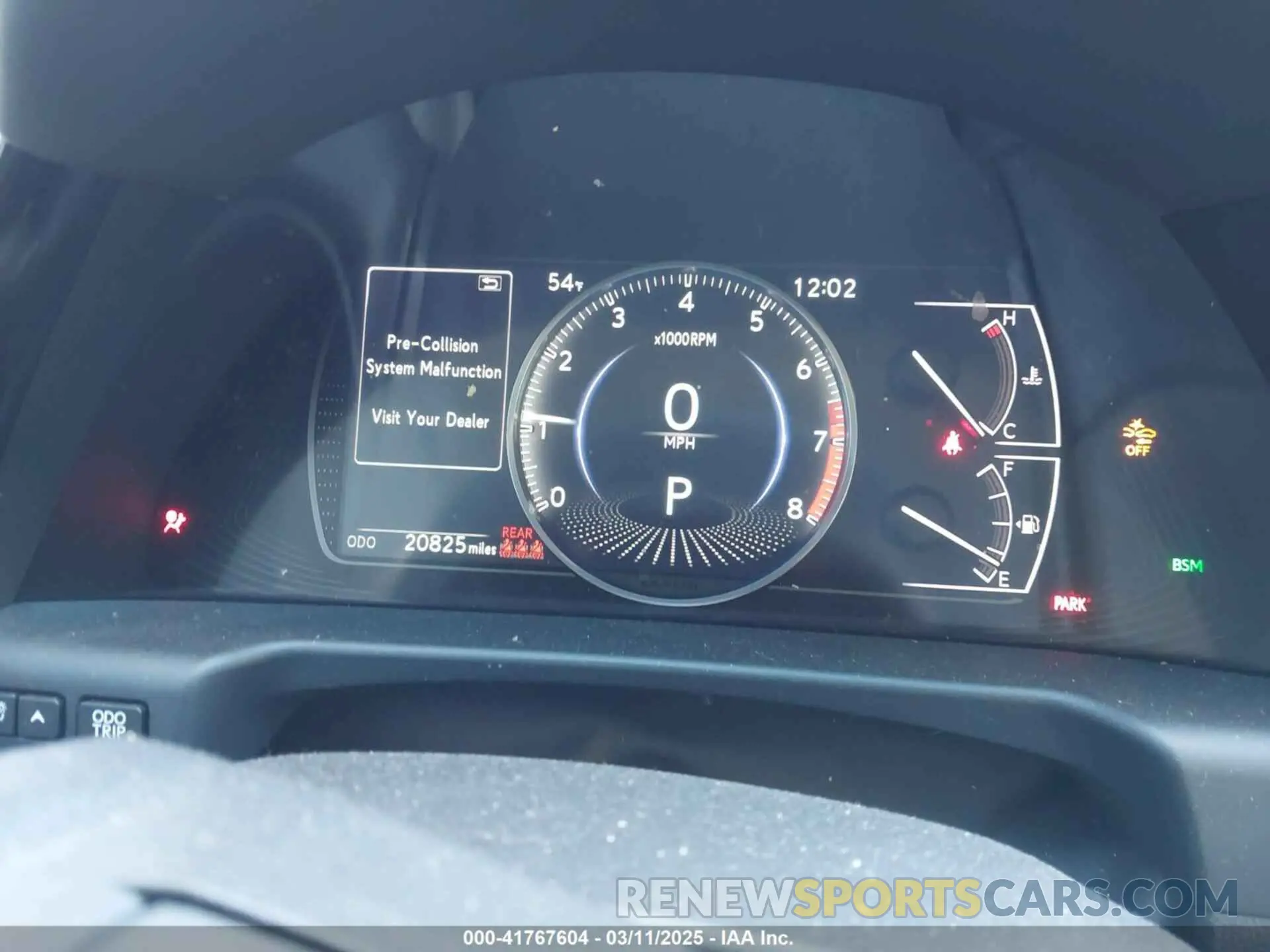 7 fotografías del automóvil dañado 58ADZ1B11RU182353 LEXUS ES 350 2024