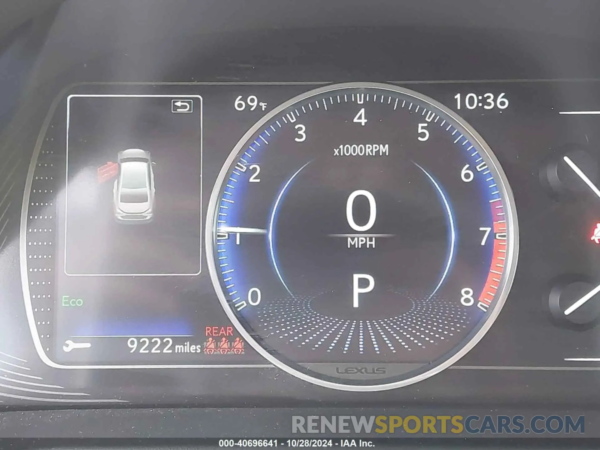 16 fotografías del automóvil dañado 58ADZ1B17RU180784 LEXUS ES 350 2024