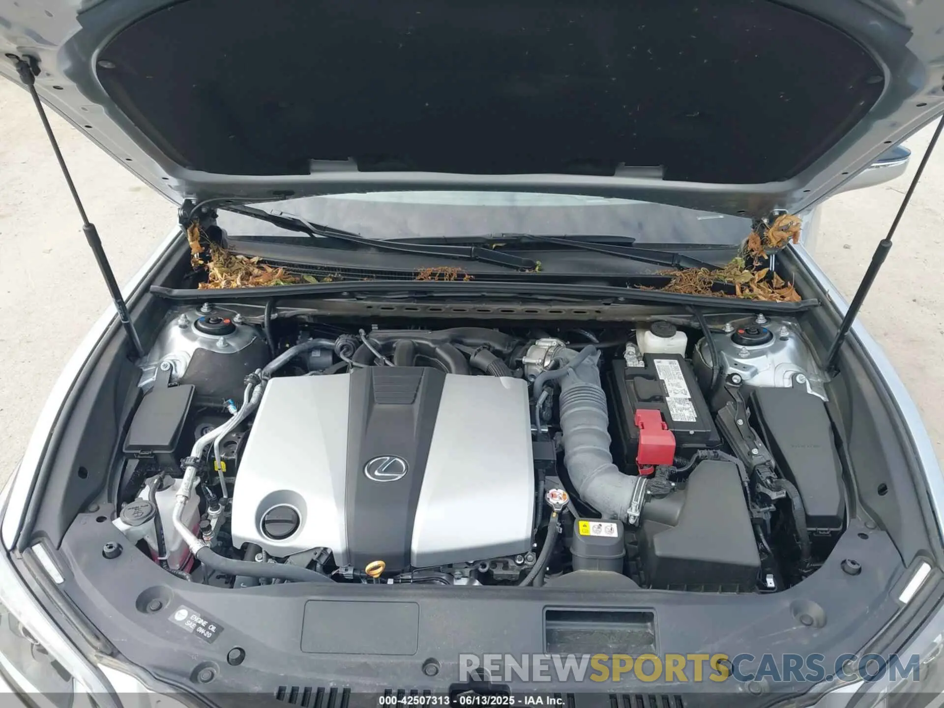 10 fotografías del automóvil dañado 58ADZ1B18RU169664 LEXUS ES 350 2024
