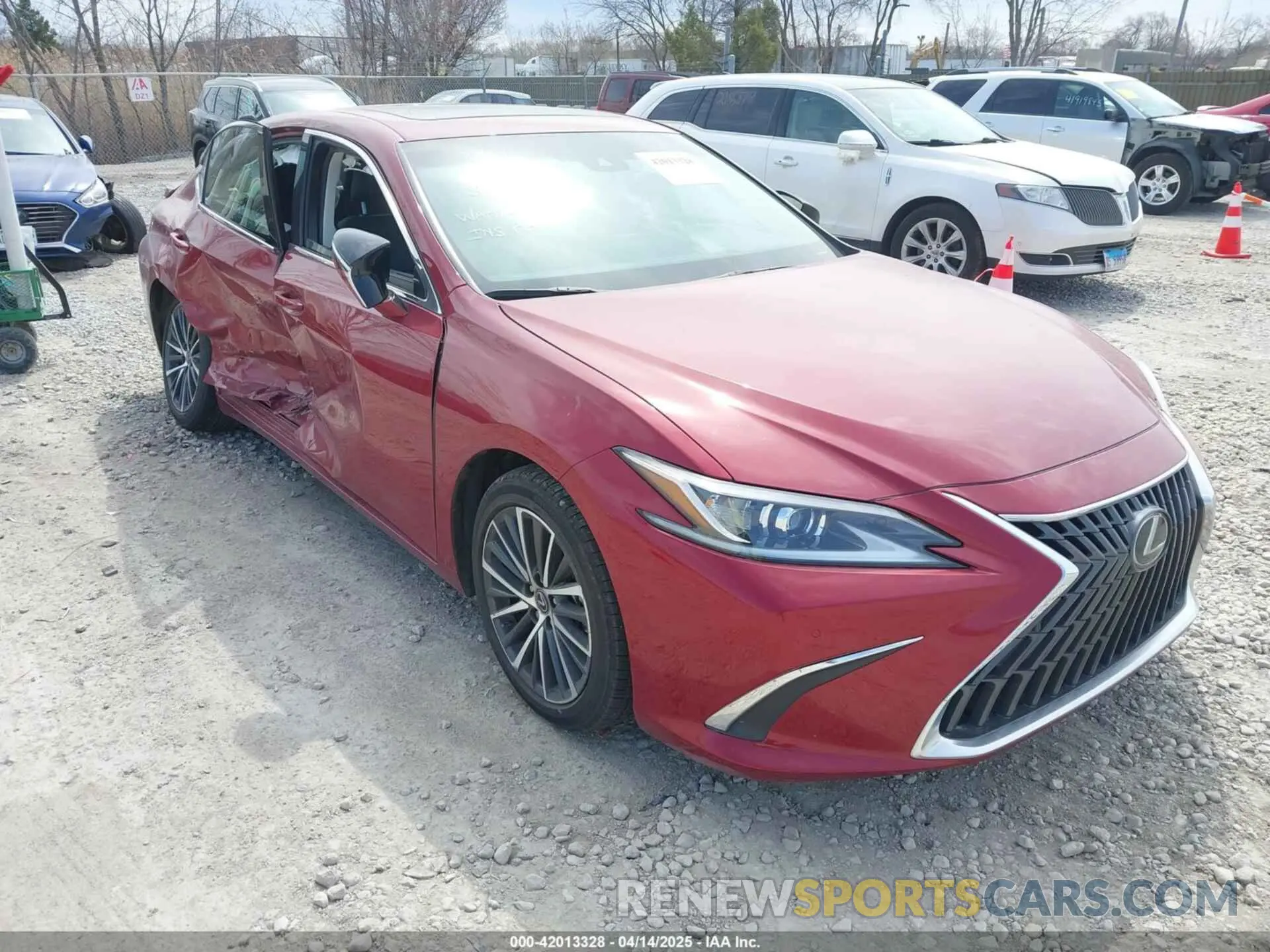 1 fotografías del automóvil dañado 58ADZ1B18RU181720 LEXUS ES 350 2024