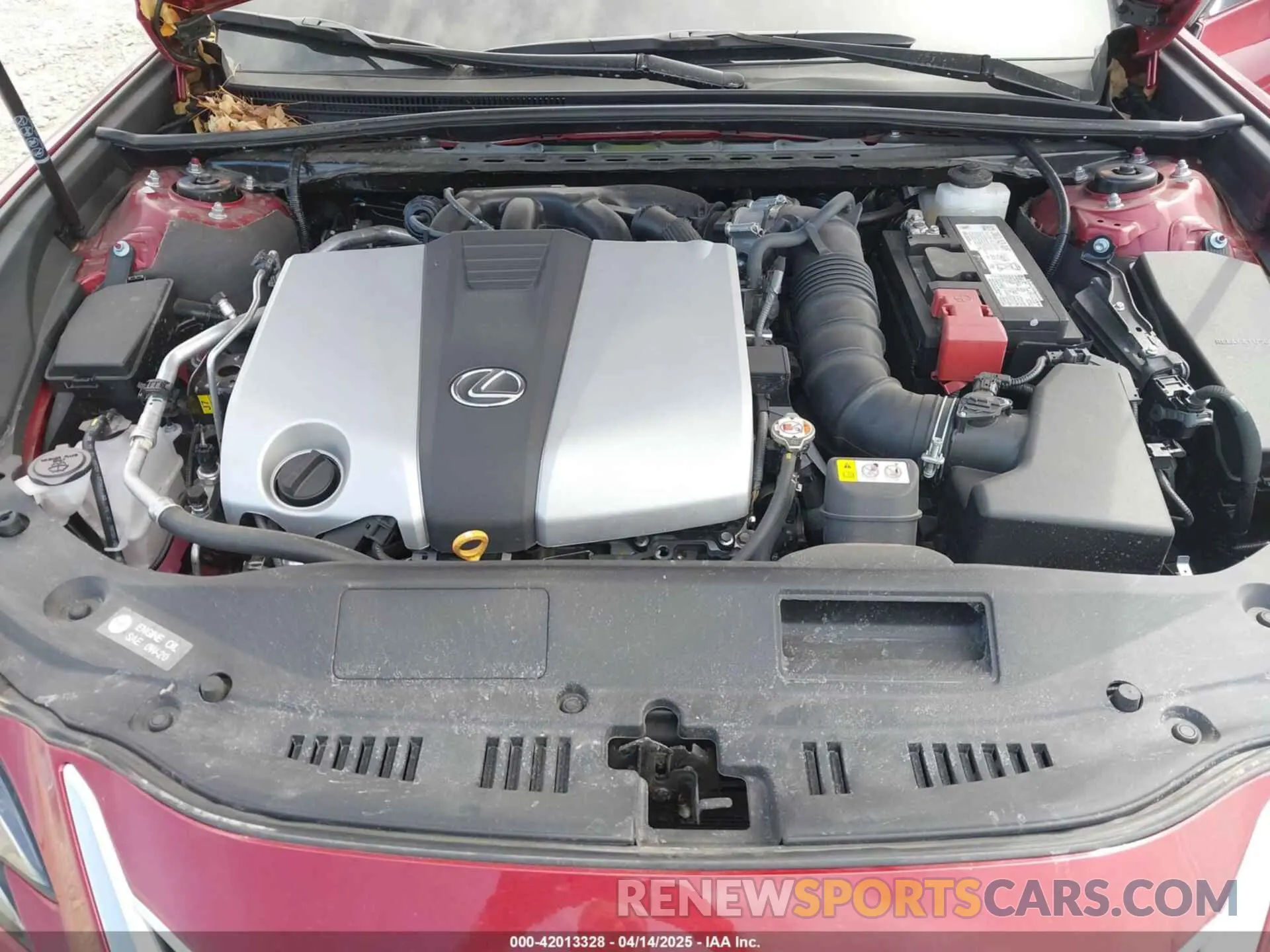 10 fotografías del automóvil dañado 58ADZ1B18RU181720 LEXUS ES 350 2024
