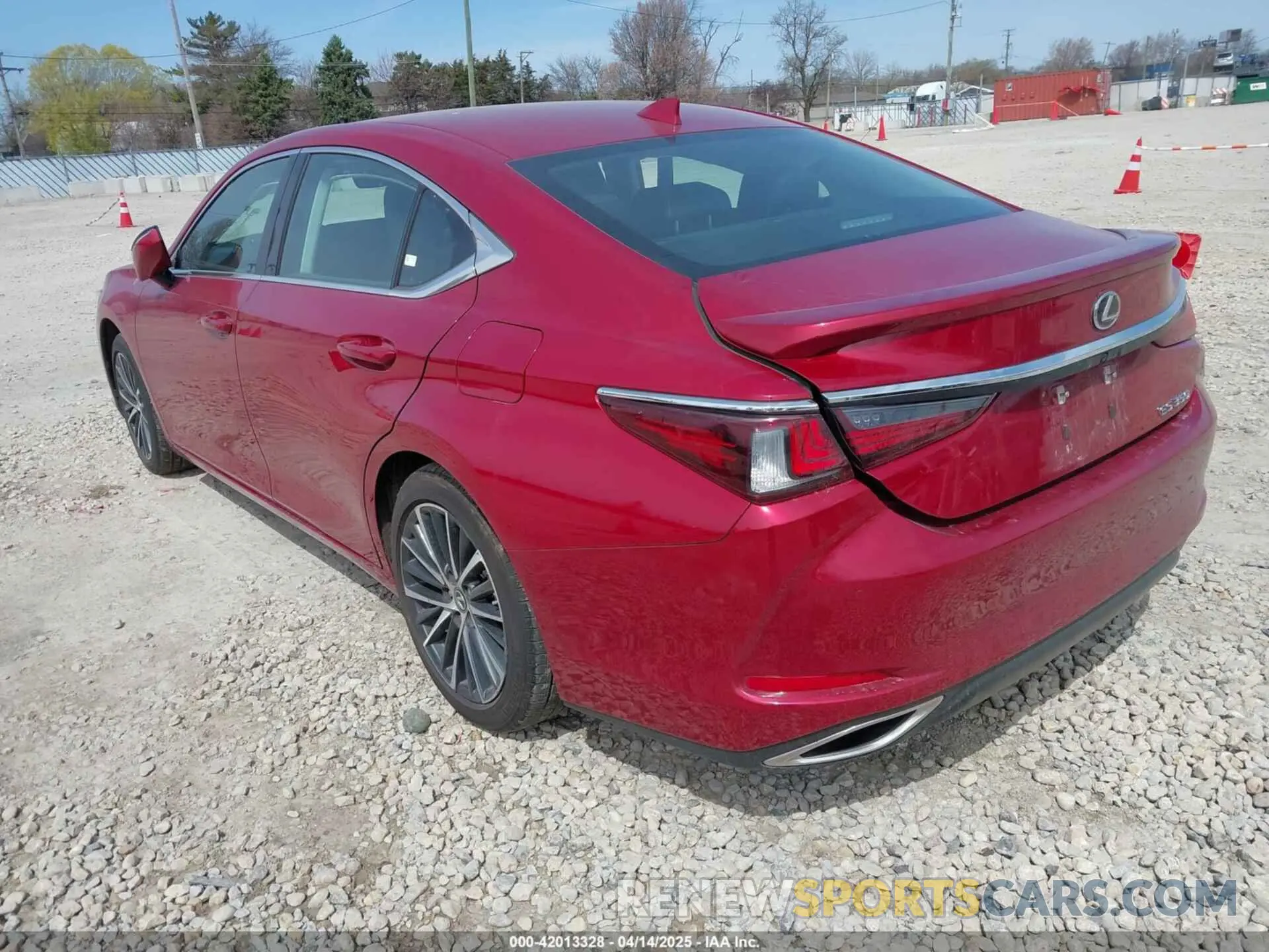 3 fotografías del automóvil dañado 58ADZ1B18RU181720 LEXUS ES 350 2024