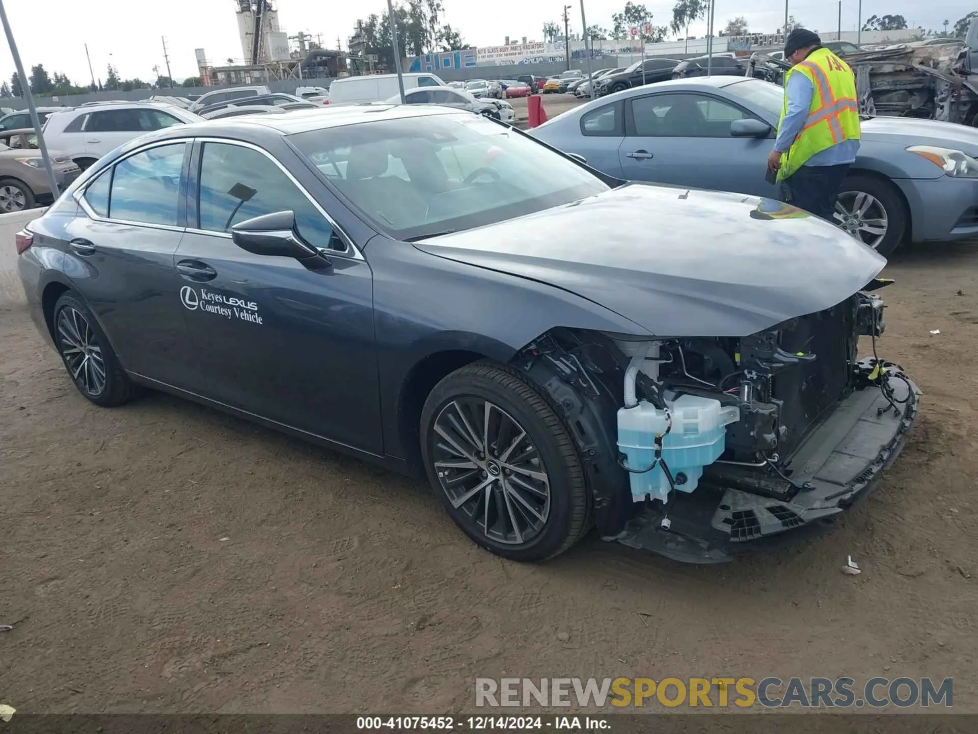 1 fotografías del automóvil dañado 58ADZ1B1XRU184294 LEXUS ES 350 2024