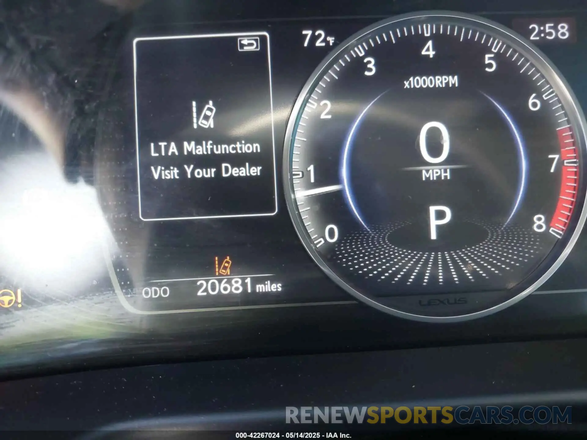 15 fotografías del automóvil dañado 58AEZ1B17RU162144 LEXUS ES 350 2024