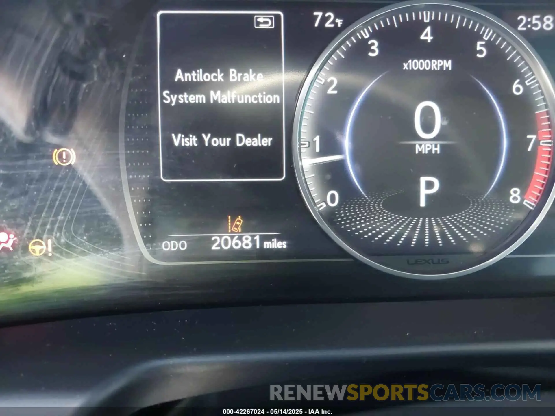 7 fotografías del automóvil dañado 58AEZ1B17RU162144 LEXUS ES 350 2024