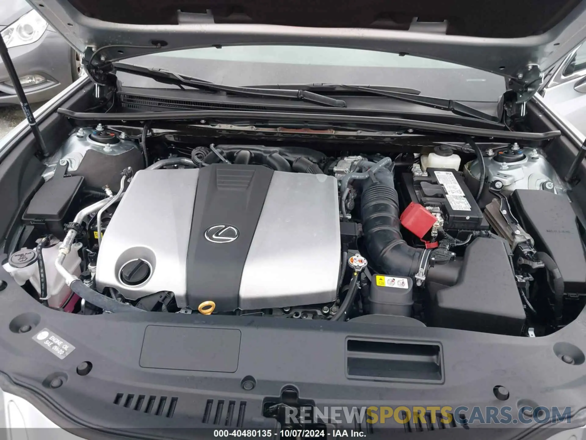10 fotografías del automóvil dañado 58AFZ1B12RU171712 LEXUS ES 350 2024