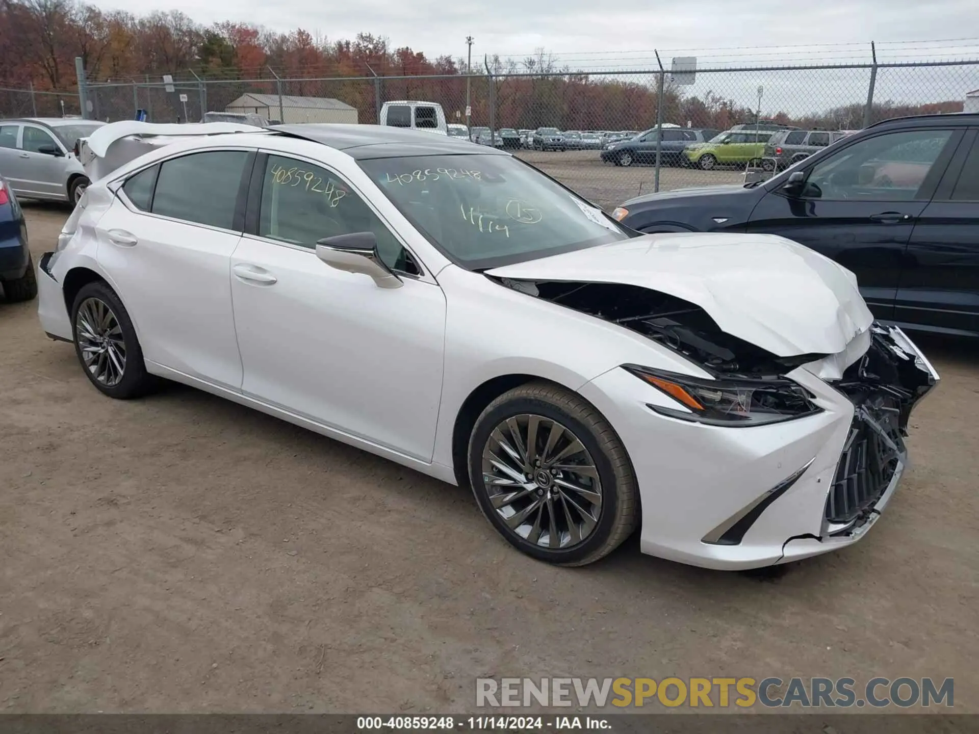 1 fotografías del automóvil dañado 58AFZ1B18RU161511 LEXUS ES 350 2024