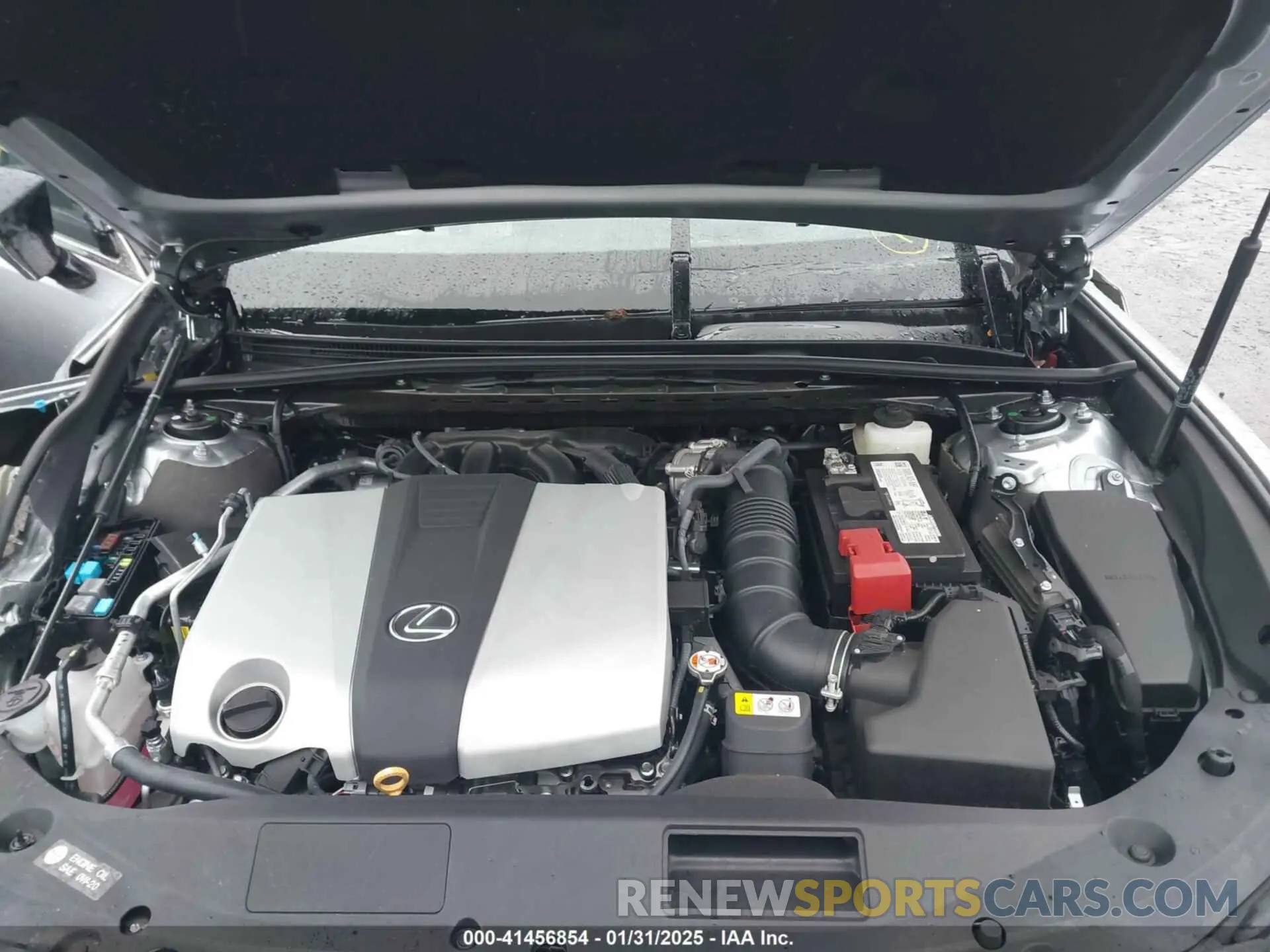 10 fotografías del automóvil dañado 58AJZ1B10RU180242 LEXUS ES 350 2024