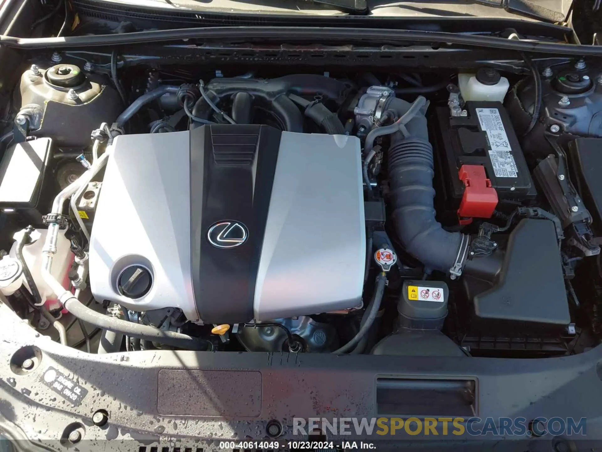 10 fotografías del automóvil dañado 58AJZ1B11RU179018 LEXUS ES 350 2024