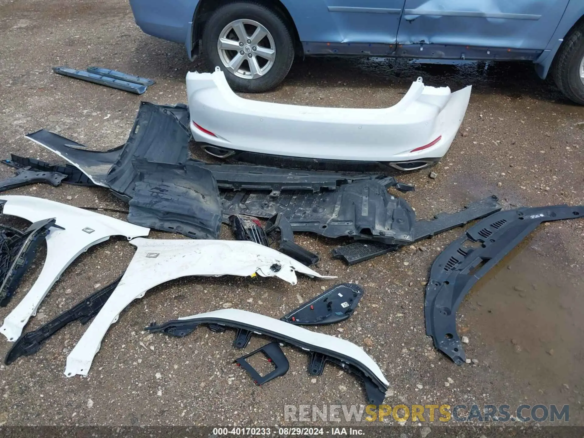 12 fotografías del automóvil dañado 58AJZ1B13RU160888 LEXUS ES 350 2024