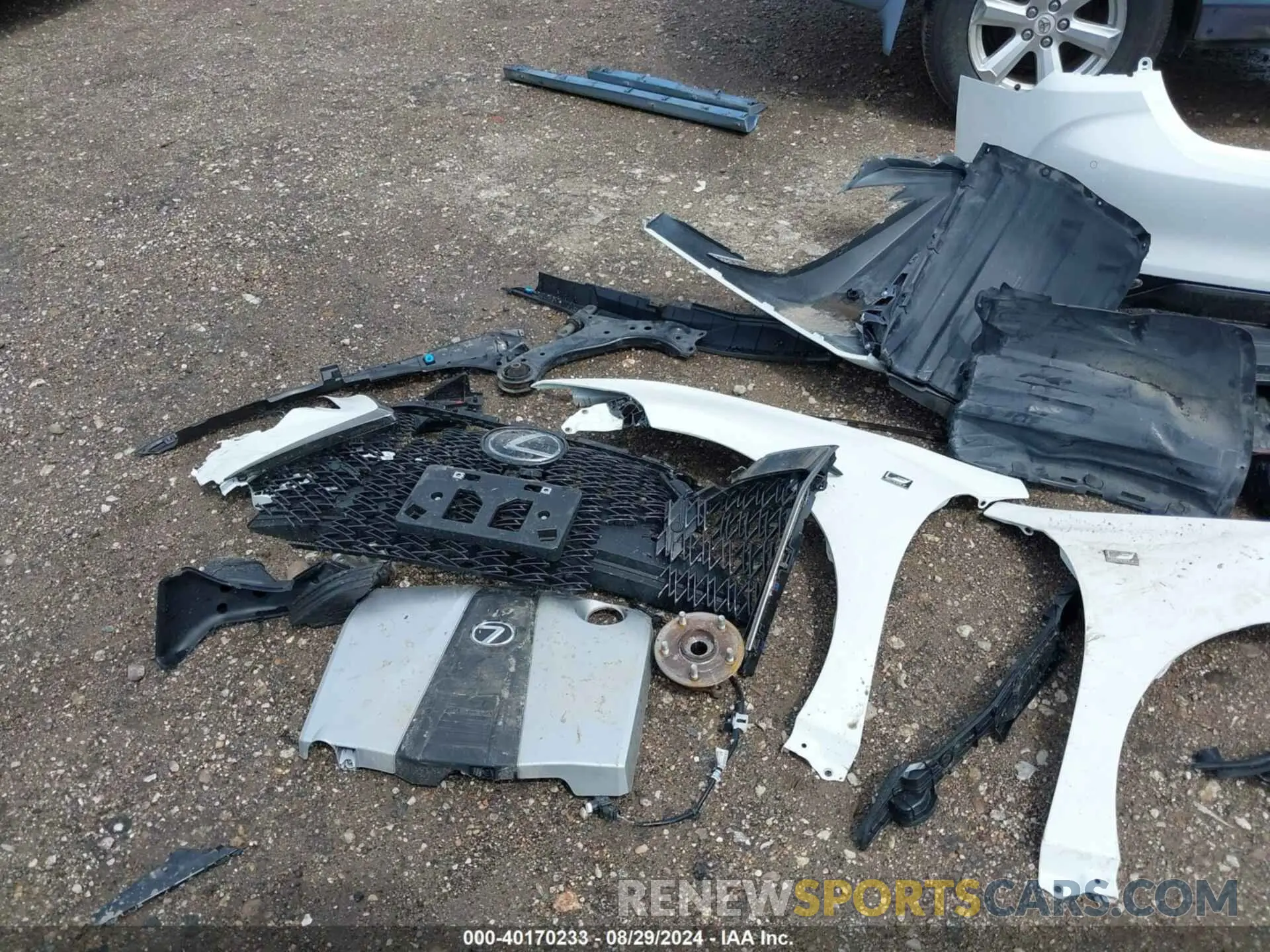 18 fotografías del automóvil dañado 58AJZ1B13RU160888 LEXUS ES 350 2024