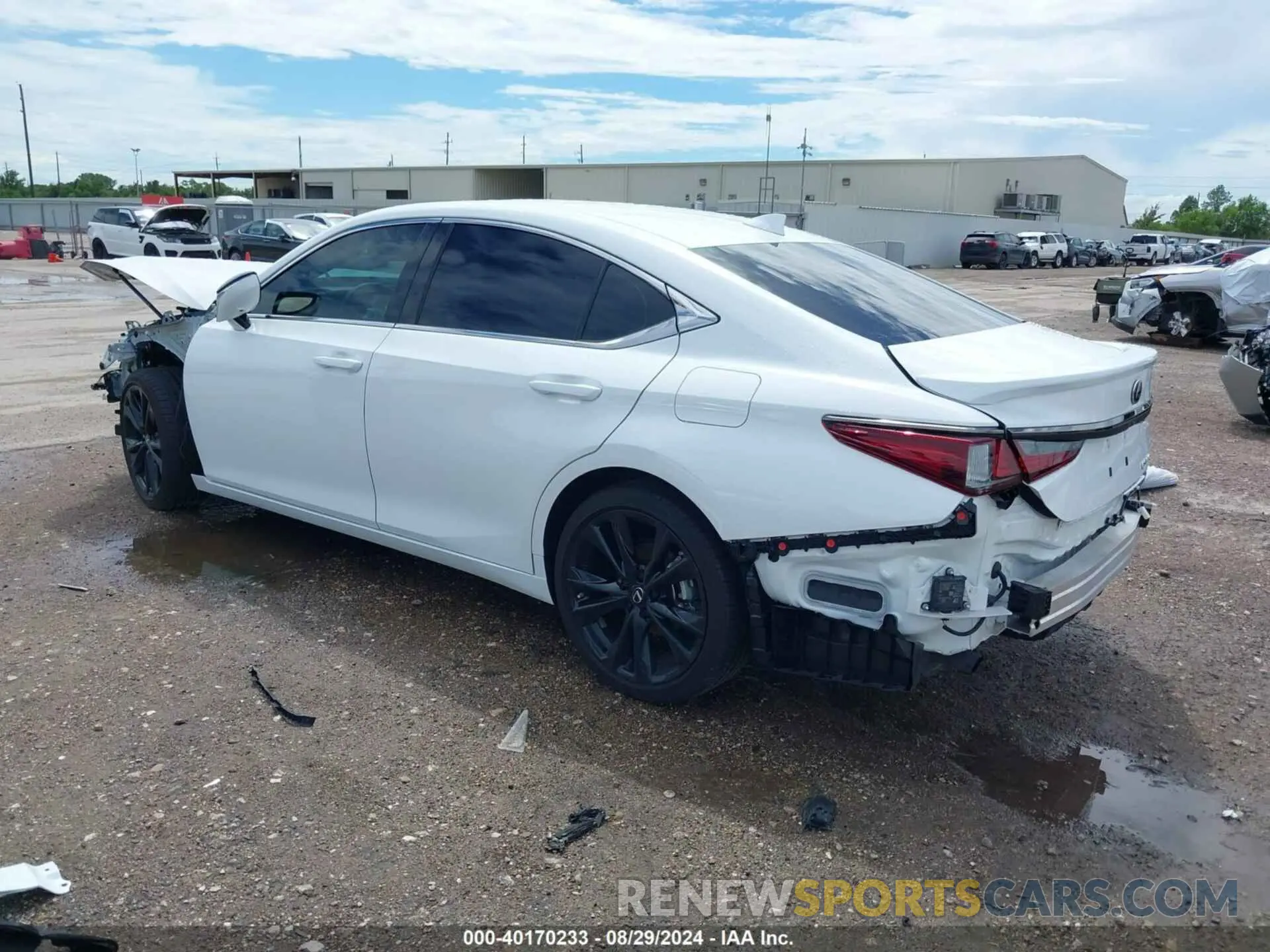 3 fotografías del automóvil dañado 58AJZ1B13RU160888 LEXUS ES 350 2024