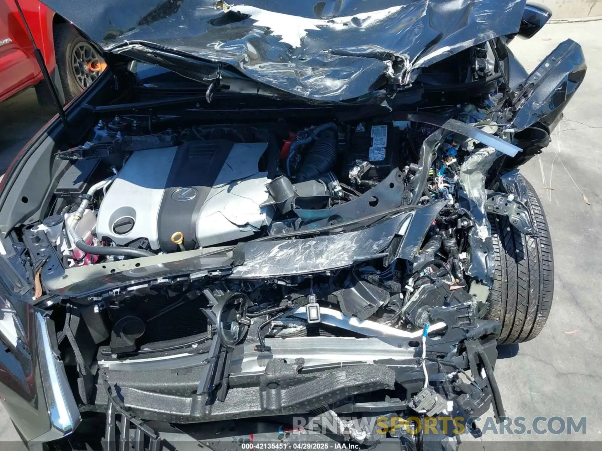 10 fotografías del automóvil dañado 58ADZ1B11SU197487 LEXUS ES 350 2025
