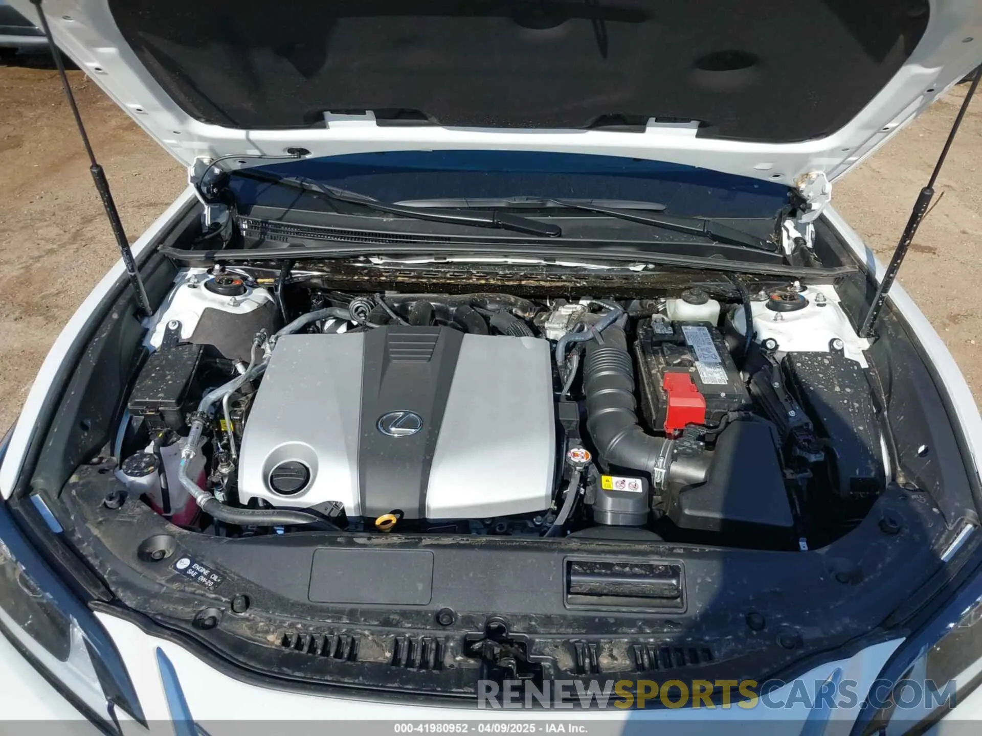10 fotografías del automóvil dañado 58ADZ1B15SU199856 LEXUS ES 350 2025