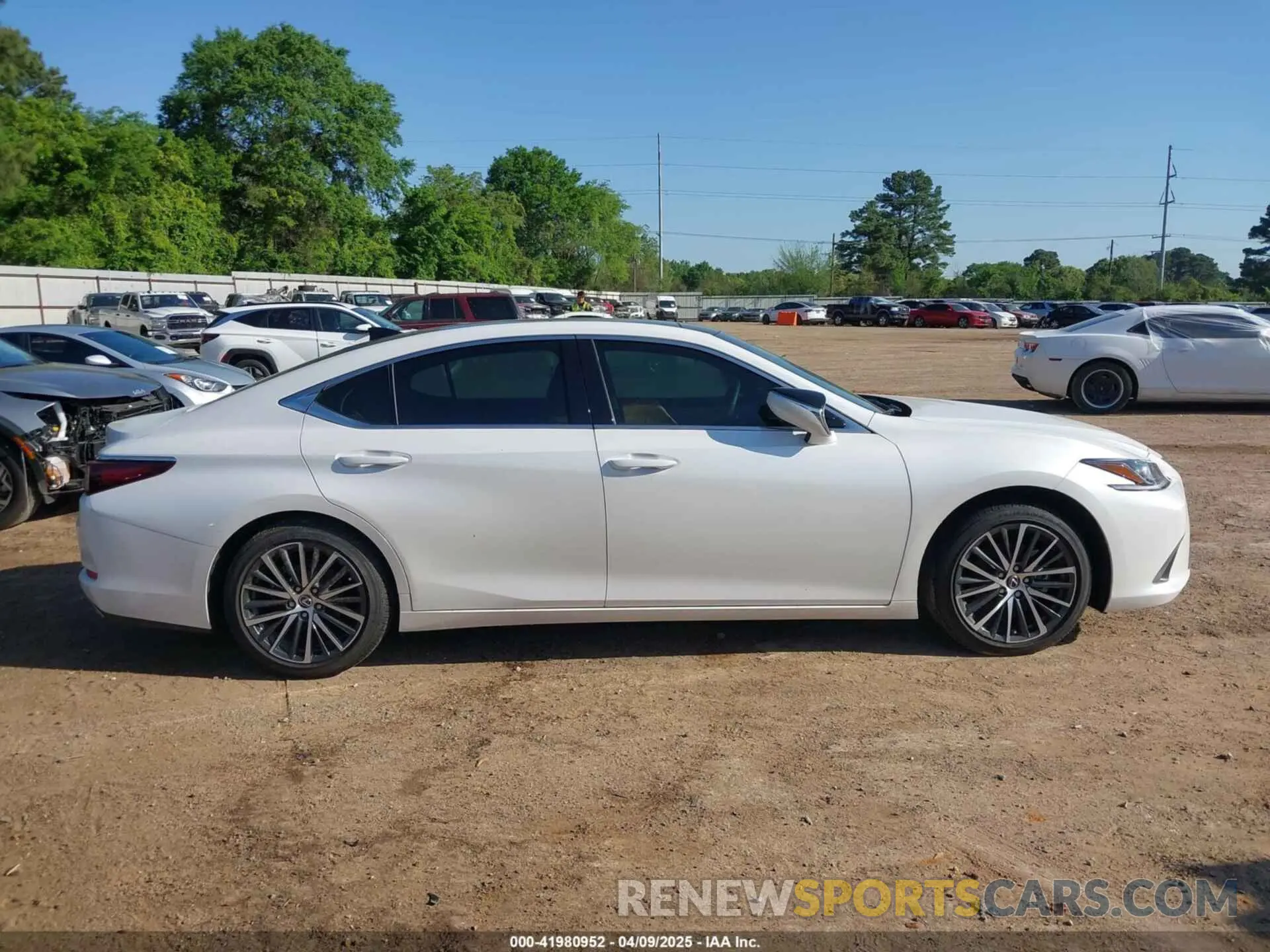 12 fotografías del automóvil dañado 58ADZ1B15SU199856 LEXUS ES 350 2025