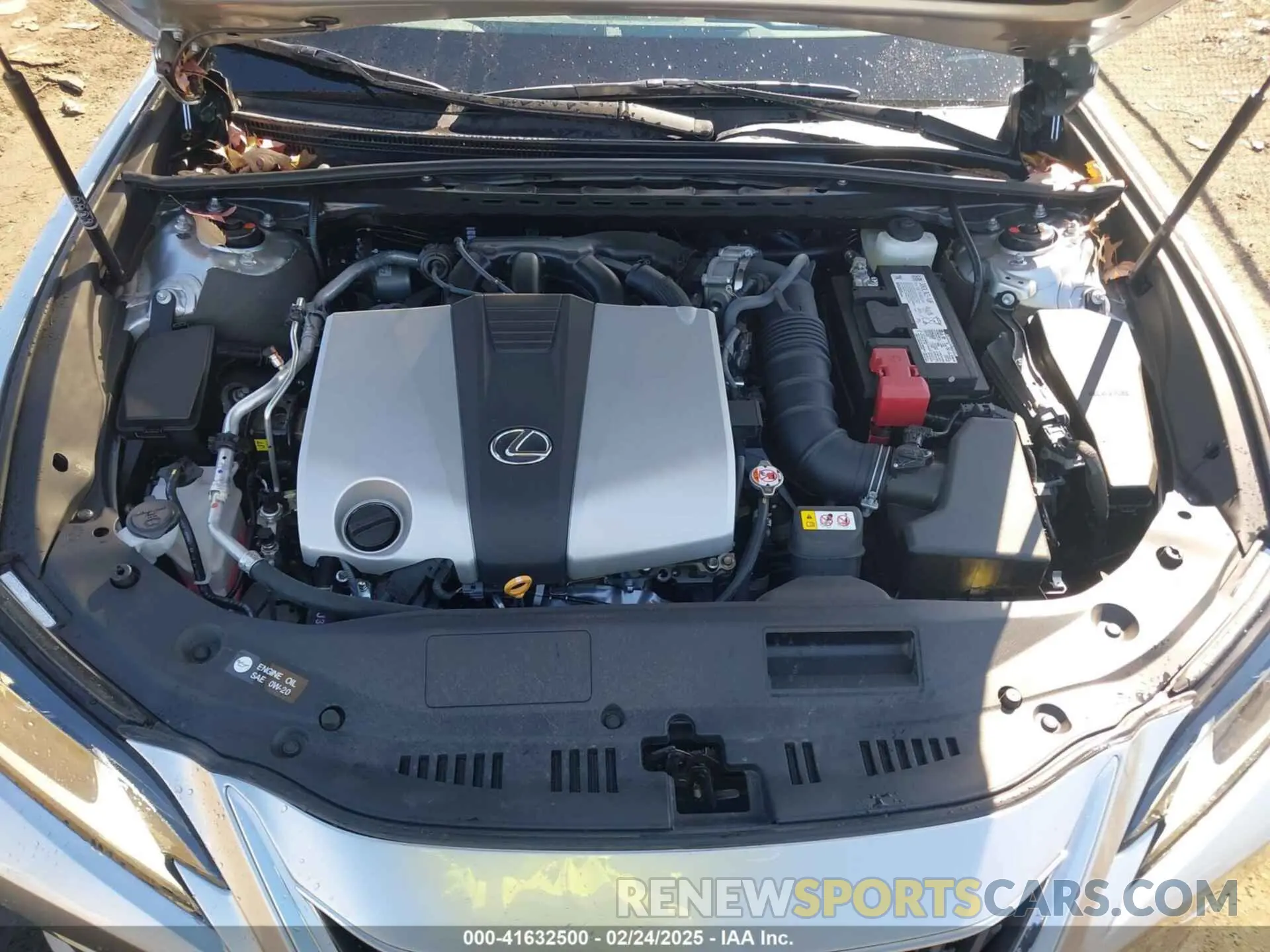 10 fotografías del automóvil dañado 58ADZ1B1XSU185483 LEXUS ES 350 2025