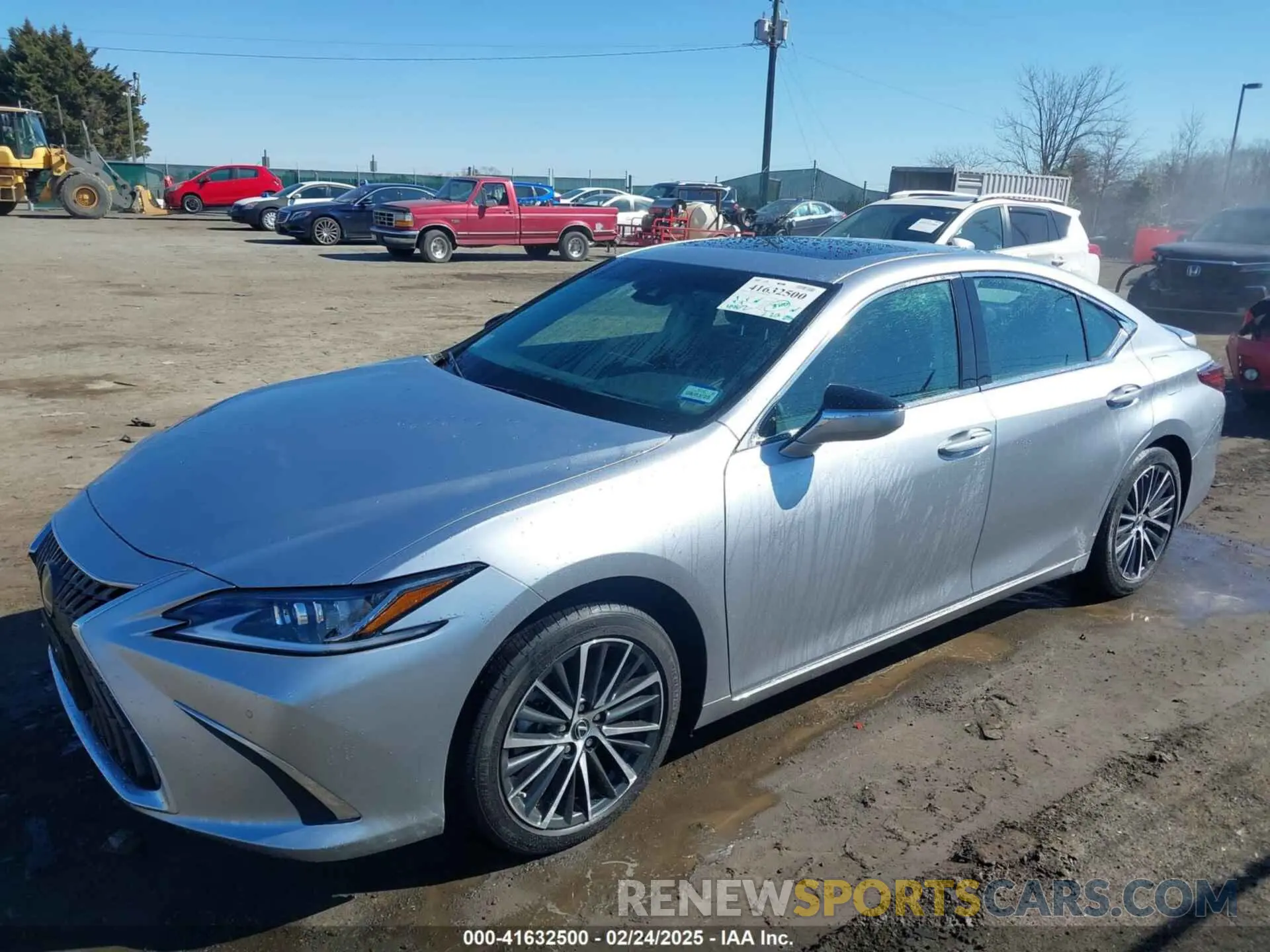 2 fotografías del automóvil dañado 58ADZ1B1XSU185483 LEXUS ES 350 2025