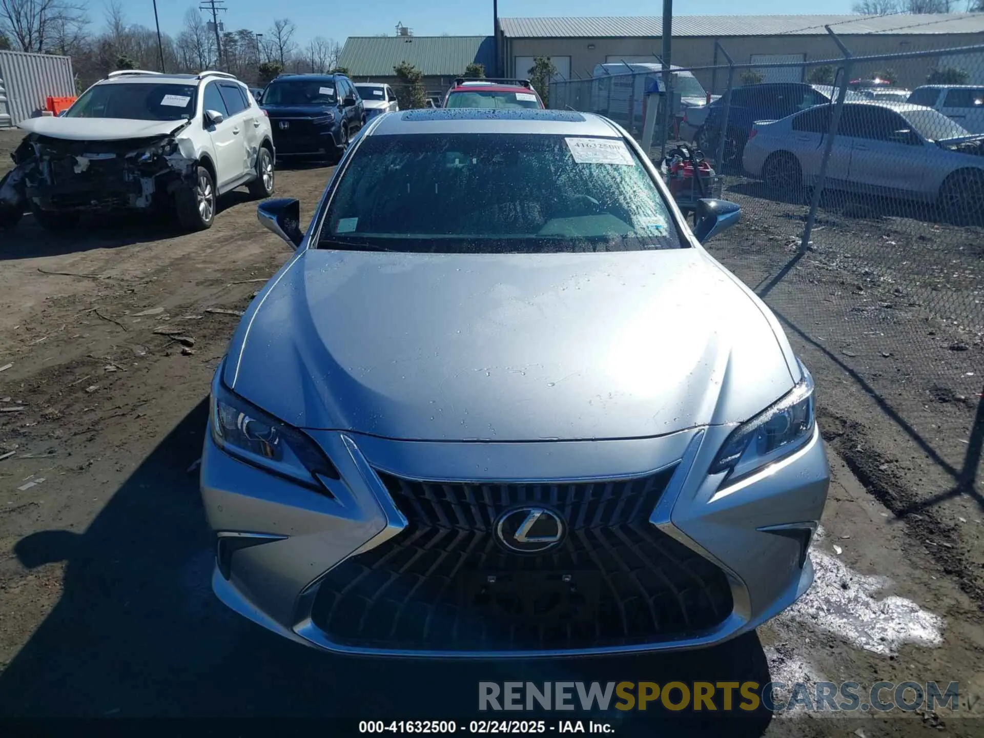 6 fotografías del automóvil dañado 58ADZ1B1XSU185483 LEXUS ES 350 2025